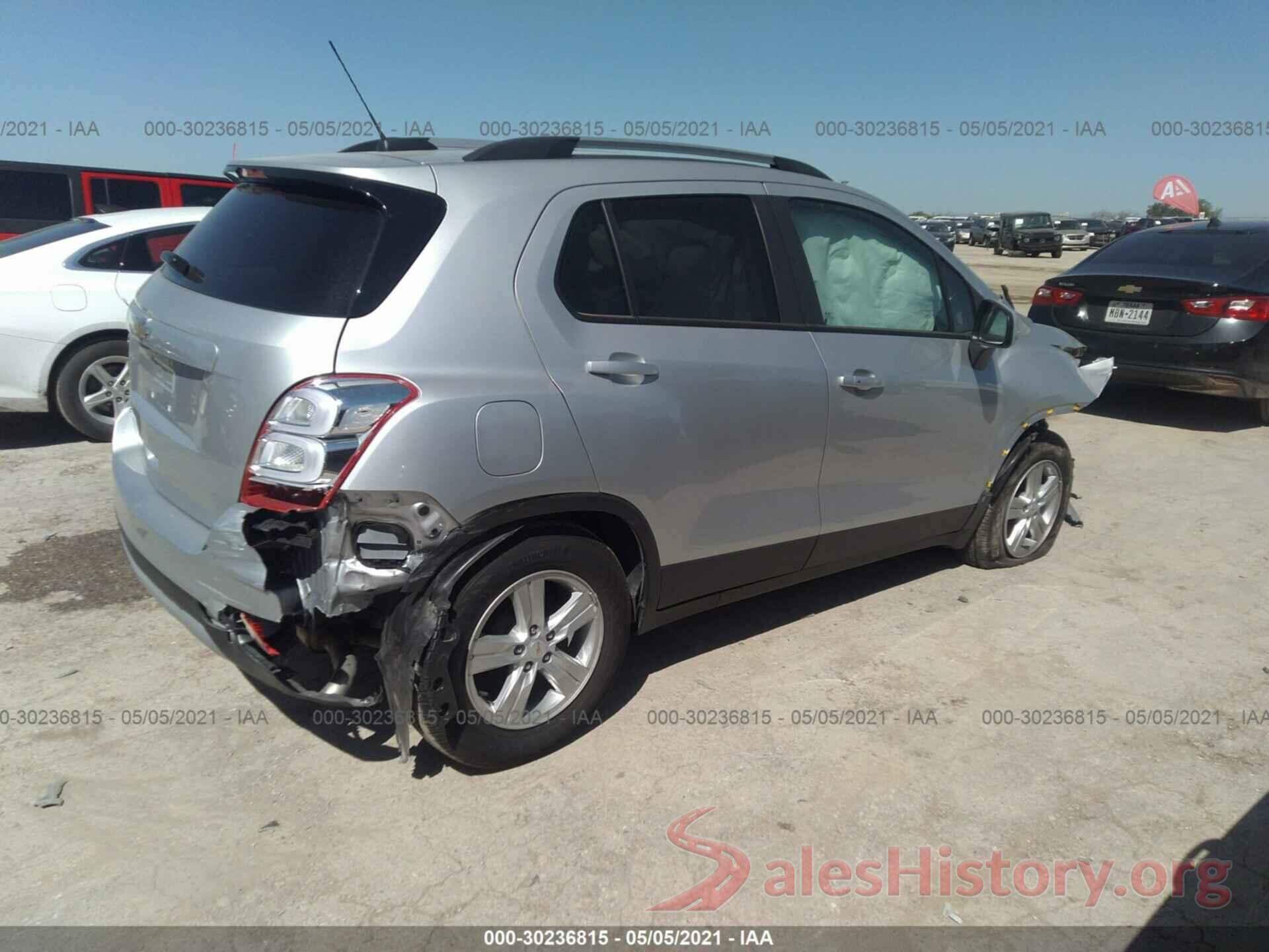 KL7CJLSBXMB334165 2021 CHEVROLET TRAX