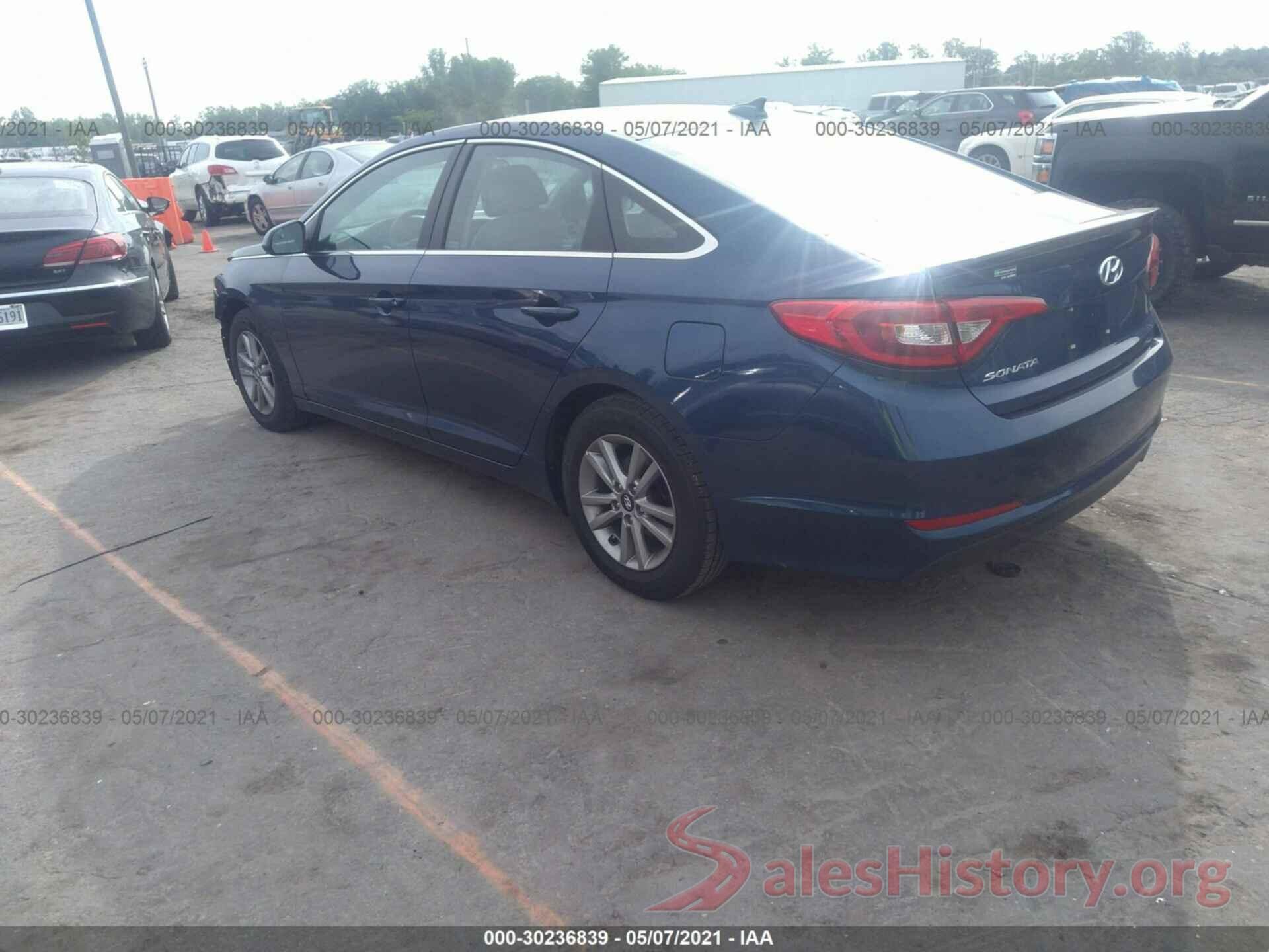 5NPE24AF1GH345674 2016 HYUNDAI SONATA