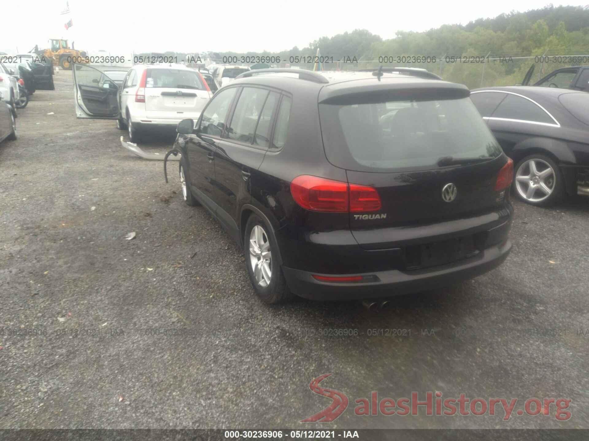 WVGBV7AX8GW066622 2016 VOLKSWAGEN TIGUAN