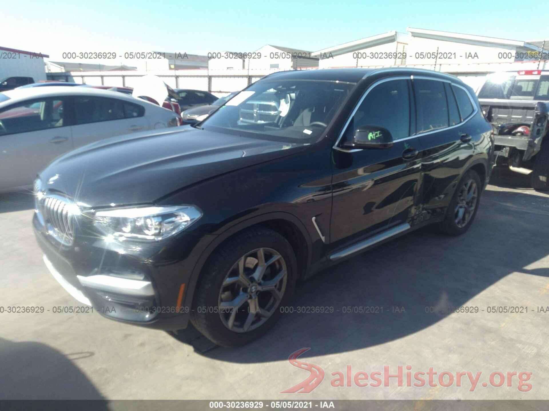 5UXTY3C05M9E41676 2021 BMW X3