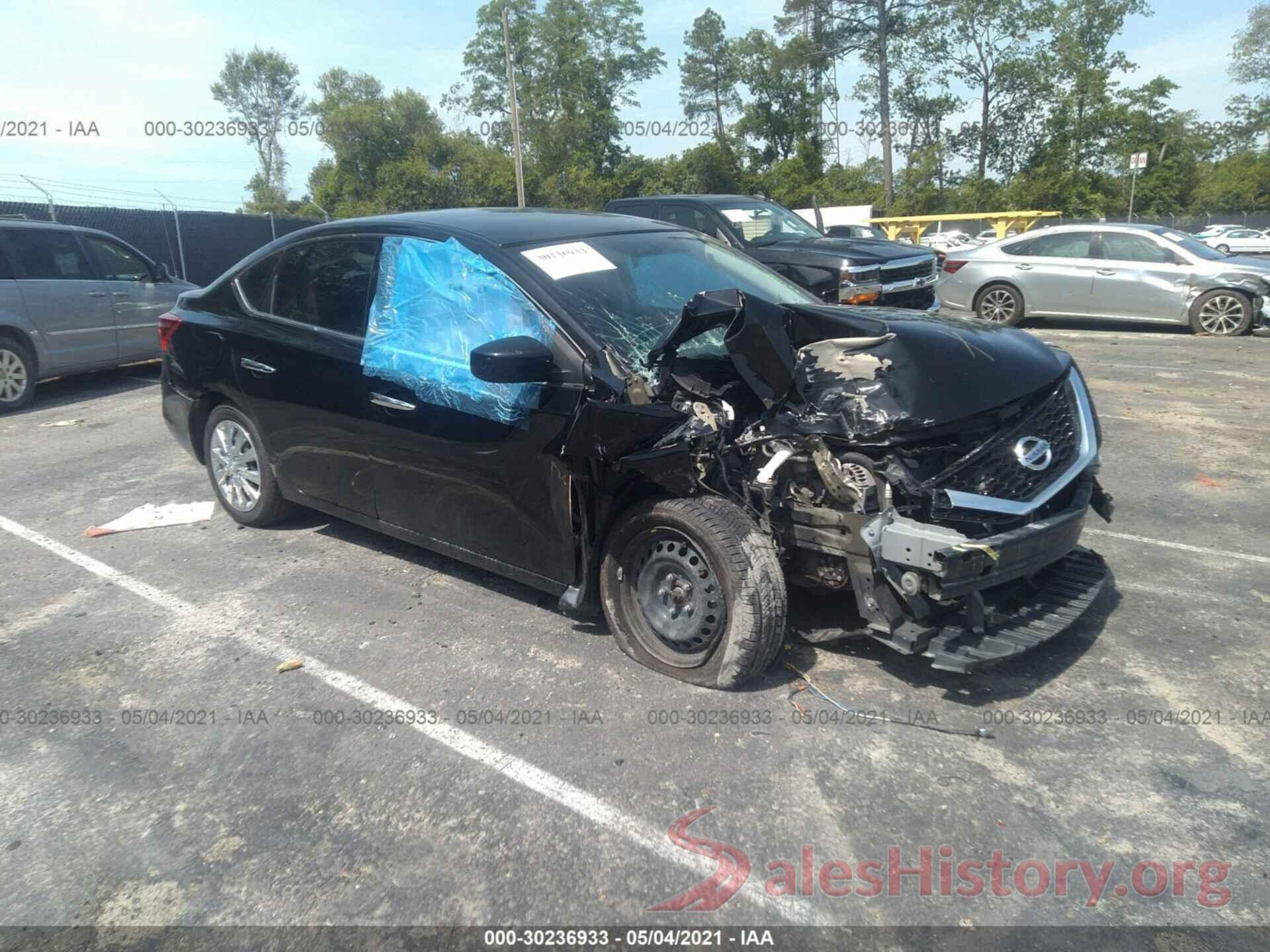 3N1AB7AP9HL685099 2017 NISSAN SENTRA