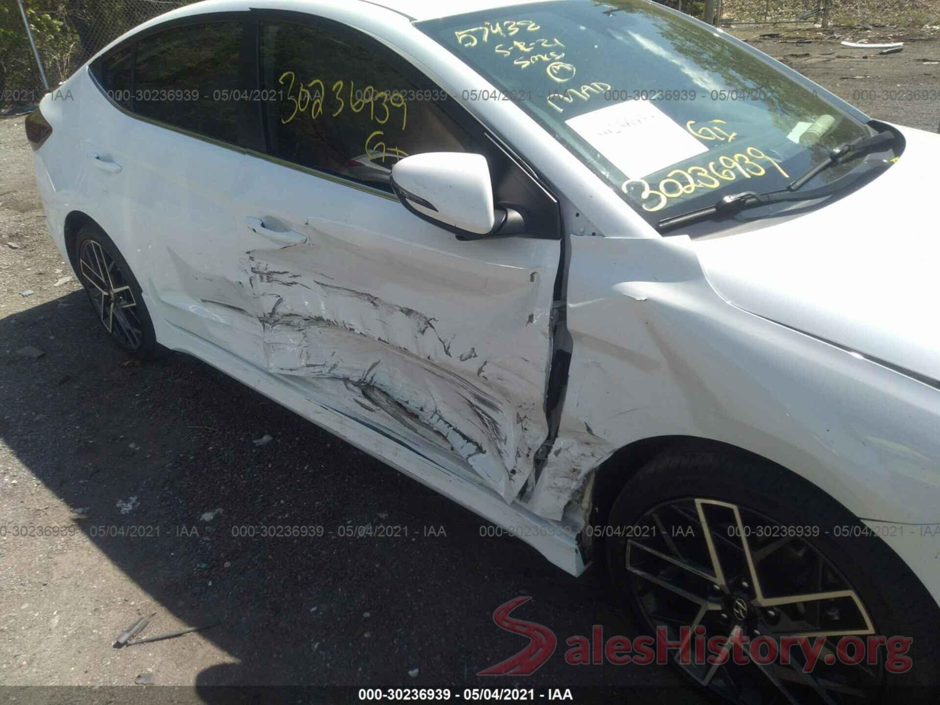 KMHD04LB8KU832621 2019 HYUNDAI ELANTRA