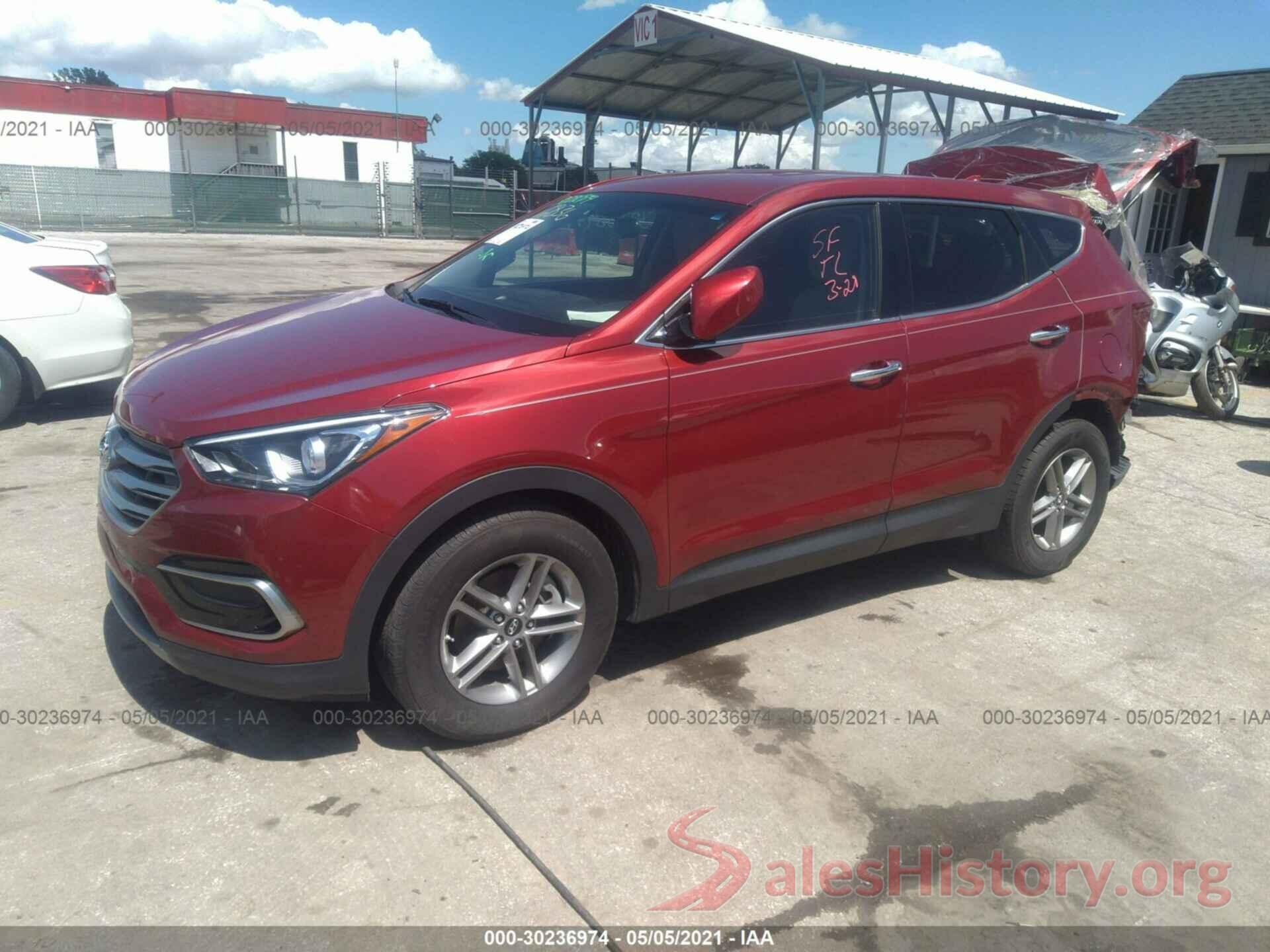 5XYZTDLB1HG453312 2017 HYUNDAI SANTA FE SPORT