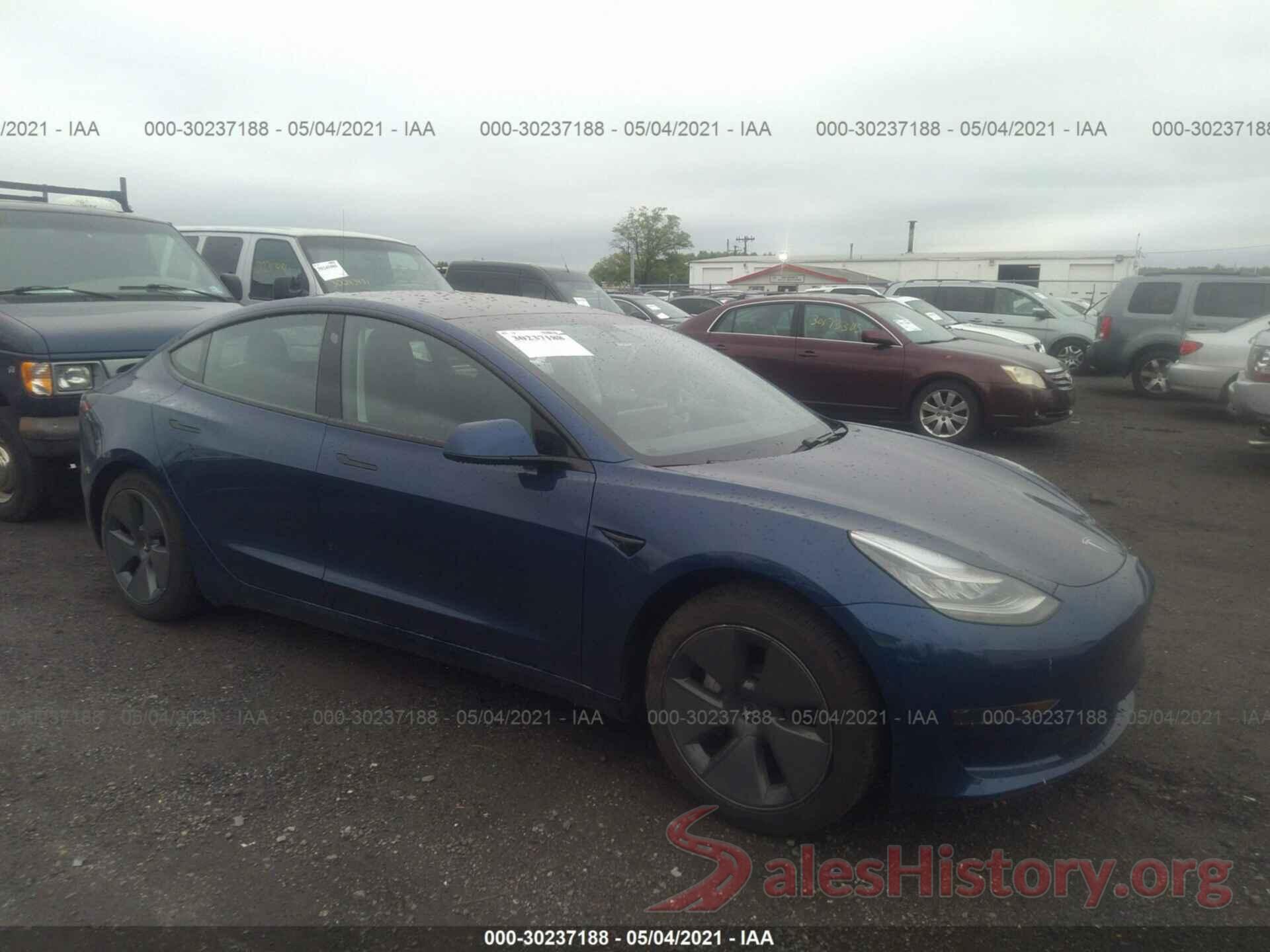 5YJ3E1EA8MF859401 2021 TESLA MODEL 3