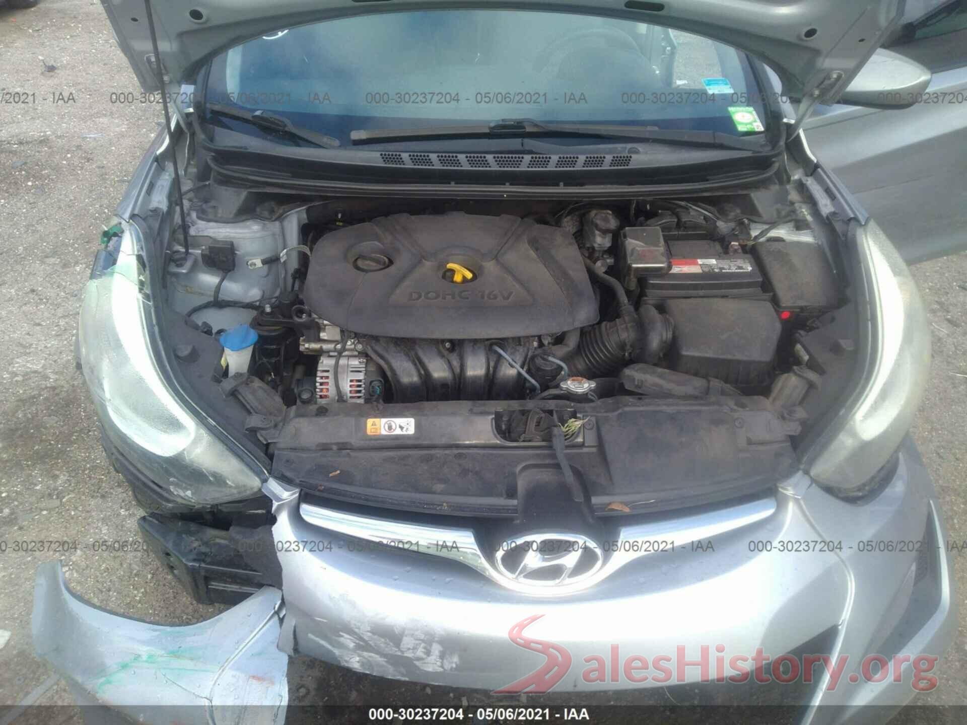 5NPDH4AE3GH670909 2016 HYUNDAI ELANTRA