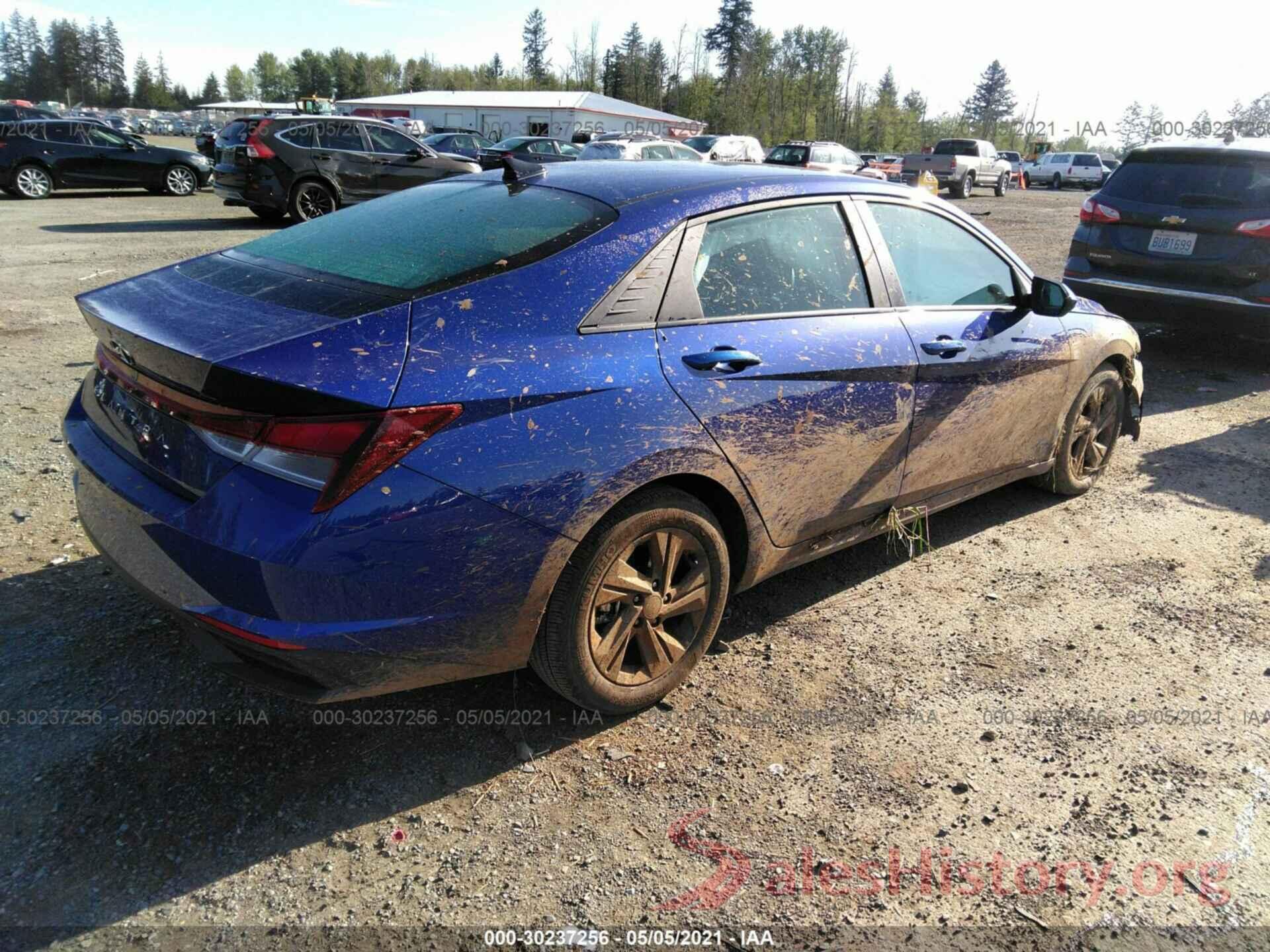 5NPLS4AG5MH001695 2021 HYUNDAI ELANTRA