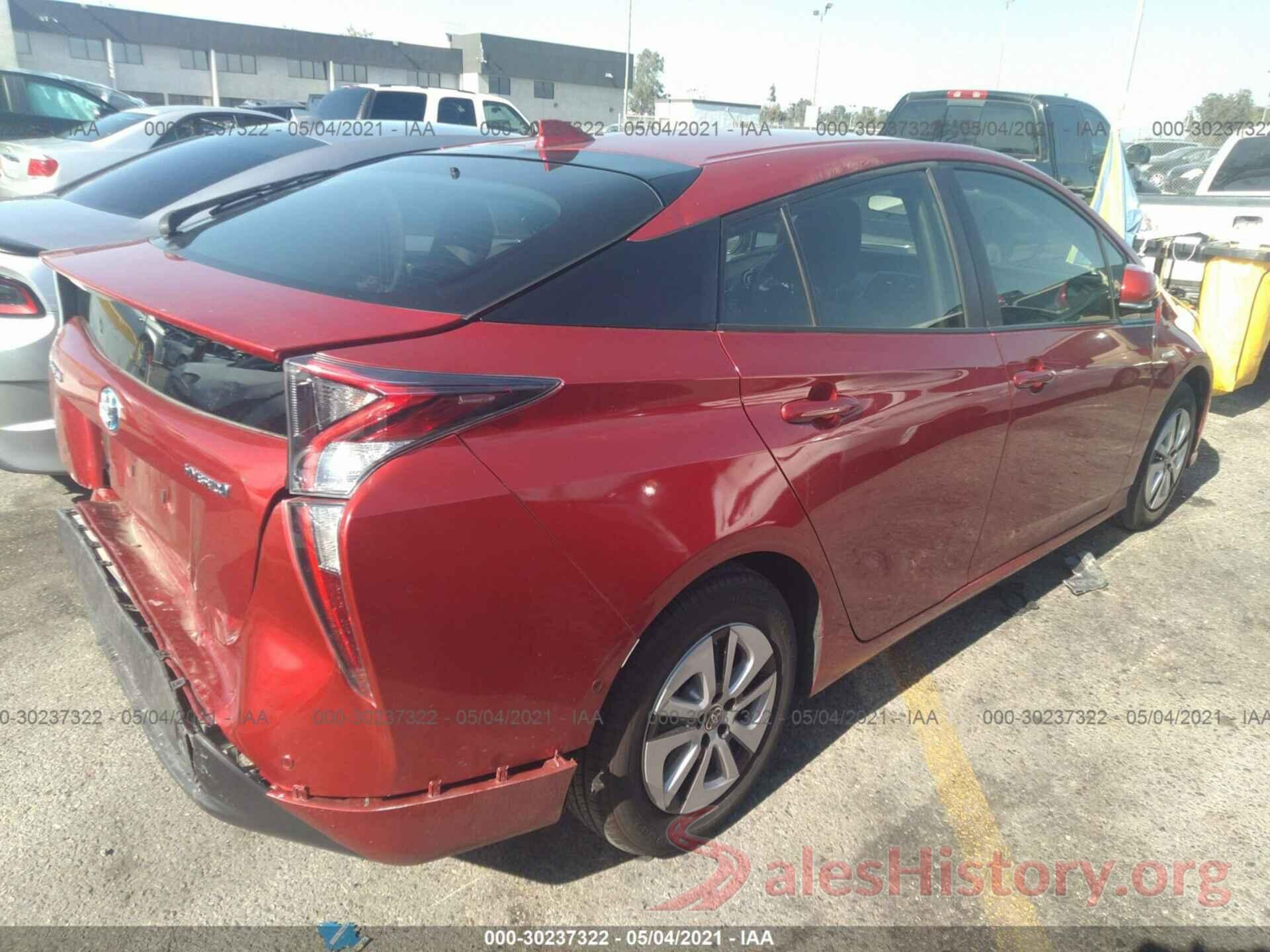 JTDKBRFUXJ3589852 2018 TOYOTA PRIUS