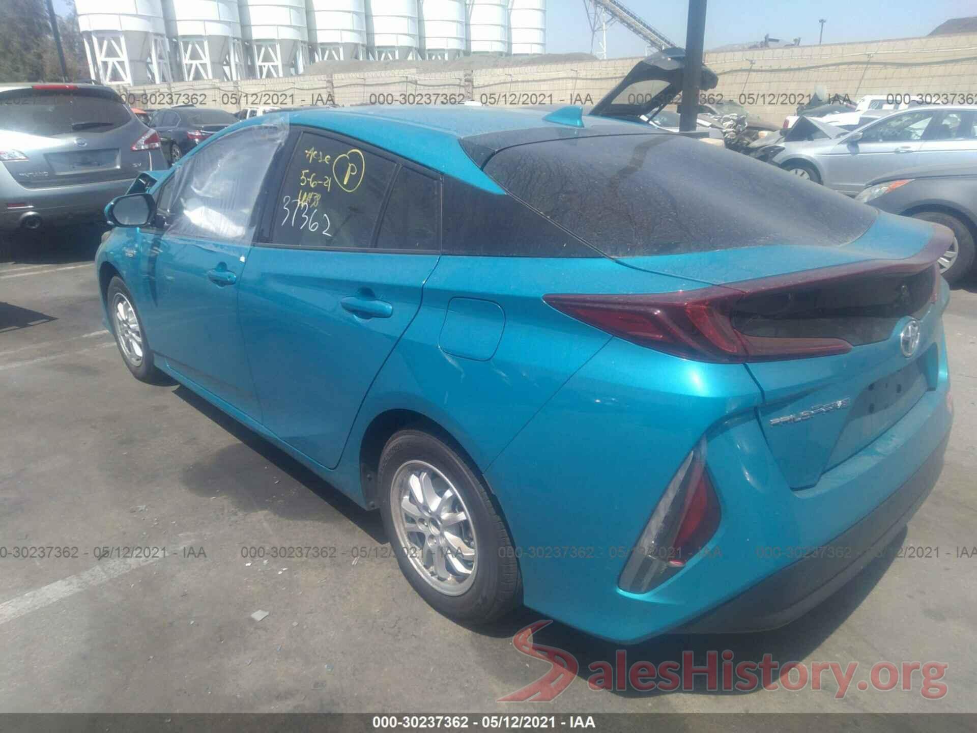 JTDKARFP6H3056291 2017 TOYOTA PRIUS PRIME