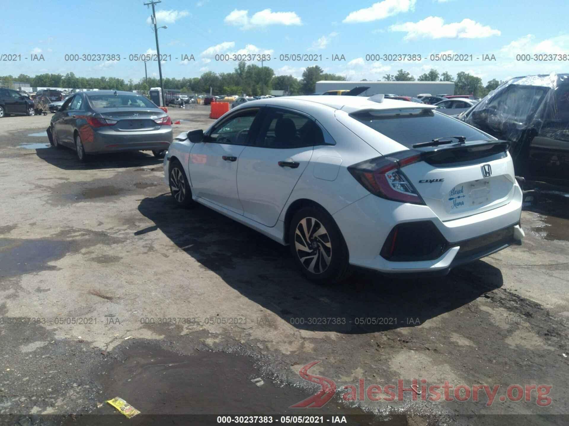 SHHFK7H26HU210763 2017 HONDA CIVIC HATCHBACK