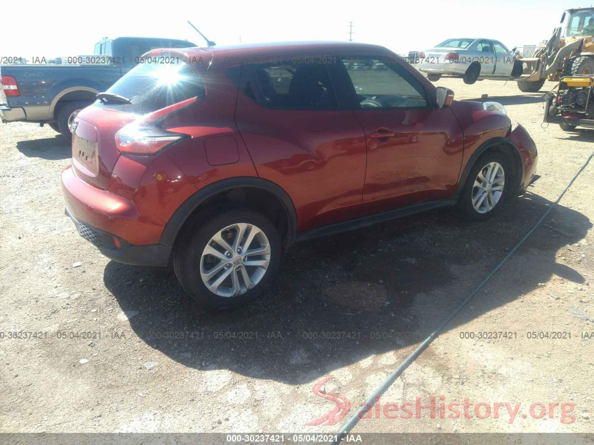 JN8AF5MR9GT600280 2016 NISSAN JUKE