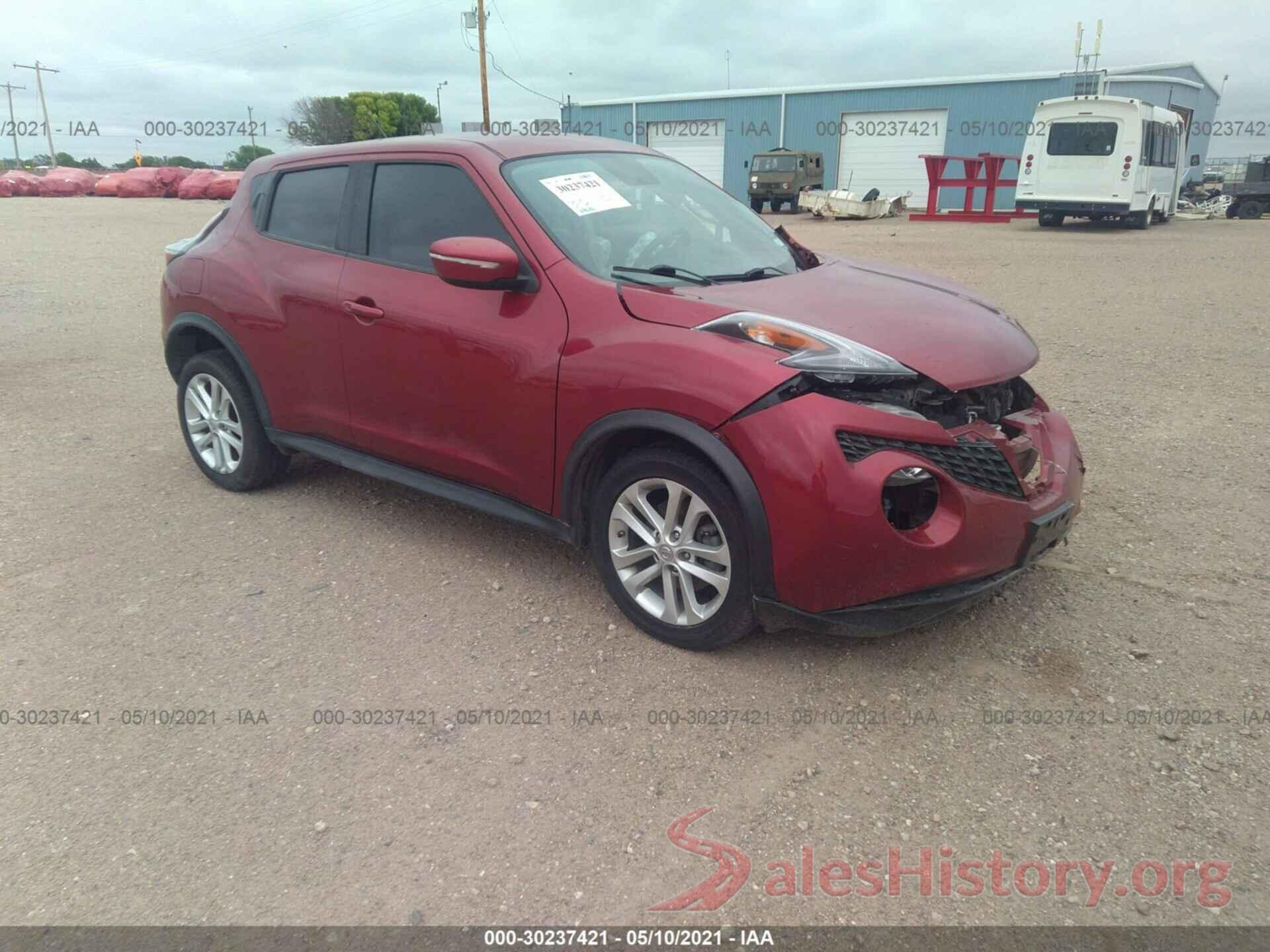 JN8AF5MR9GT600280 2016 NISSAN JUKE