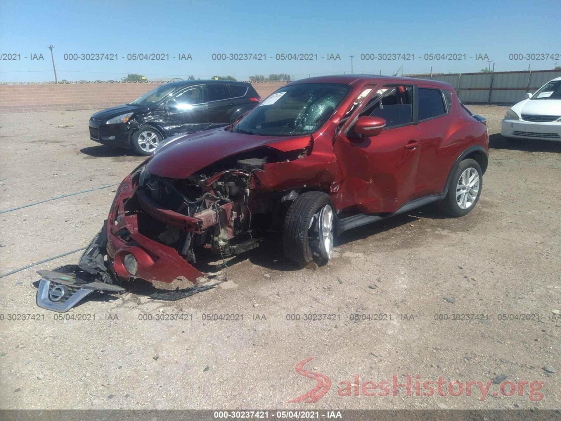 JN8AF5MR9GT600280 2016 NISSAN JUKE