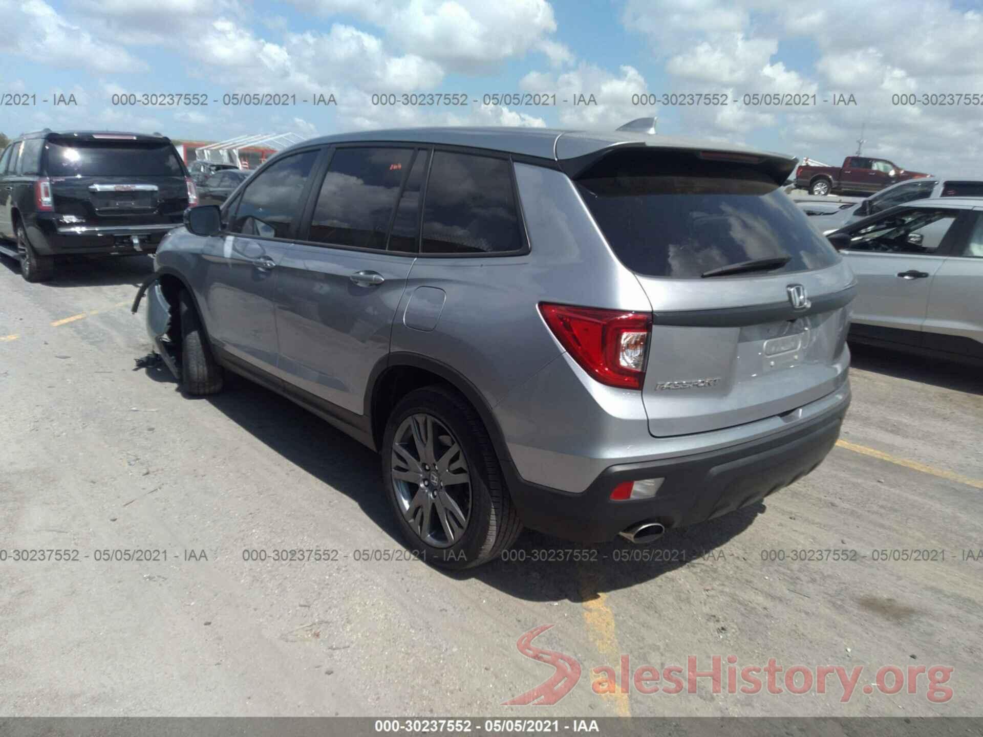 5FNYF7H59KB011870 2019 HONDA PASSPORT