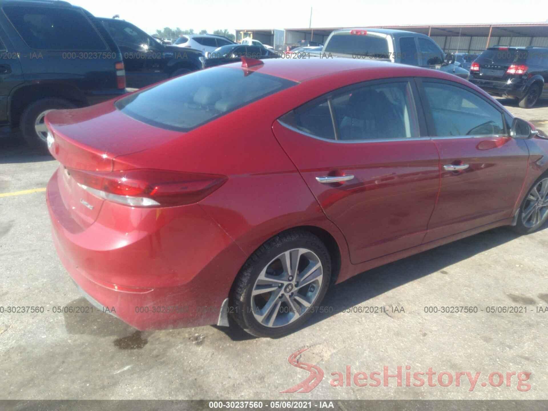 KMHD84LF9HU190785 2017 HYUNDAI ELANTRA