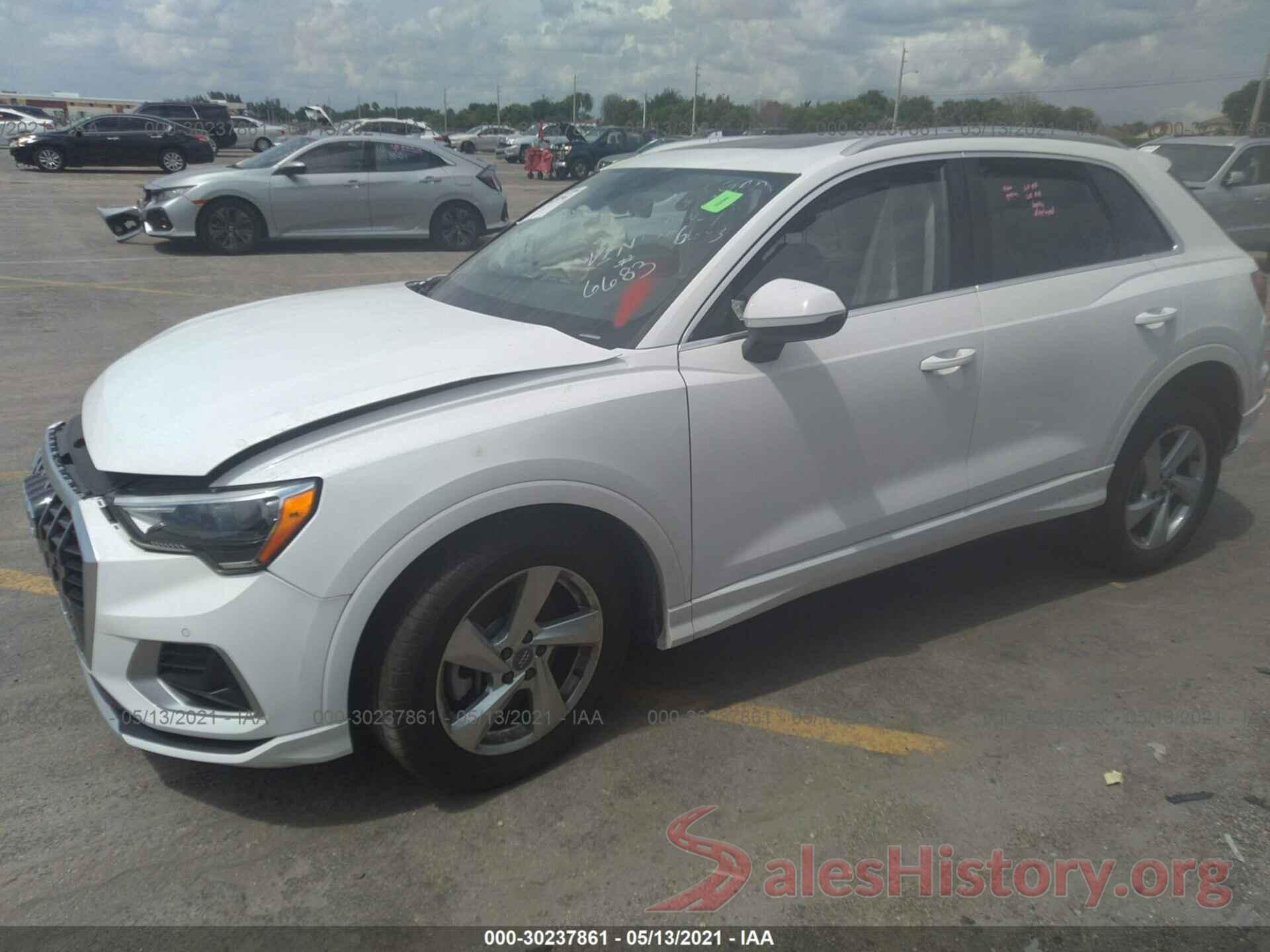 WA1AECF36L1066683 2020 AUDI Q3