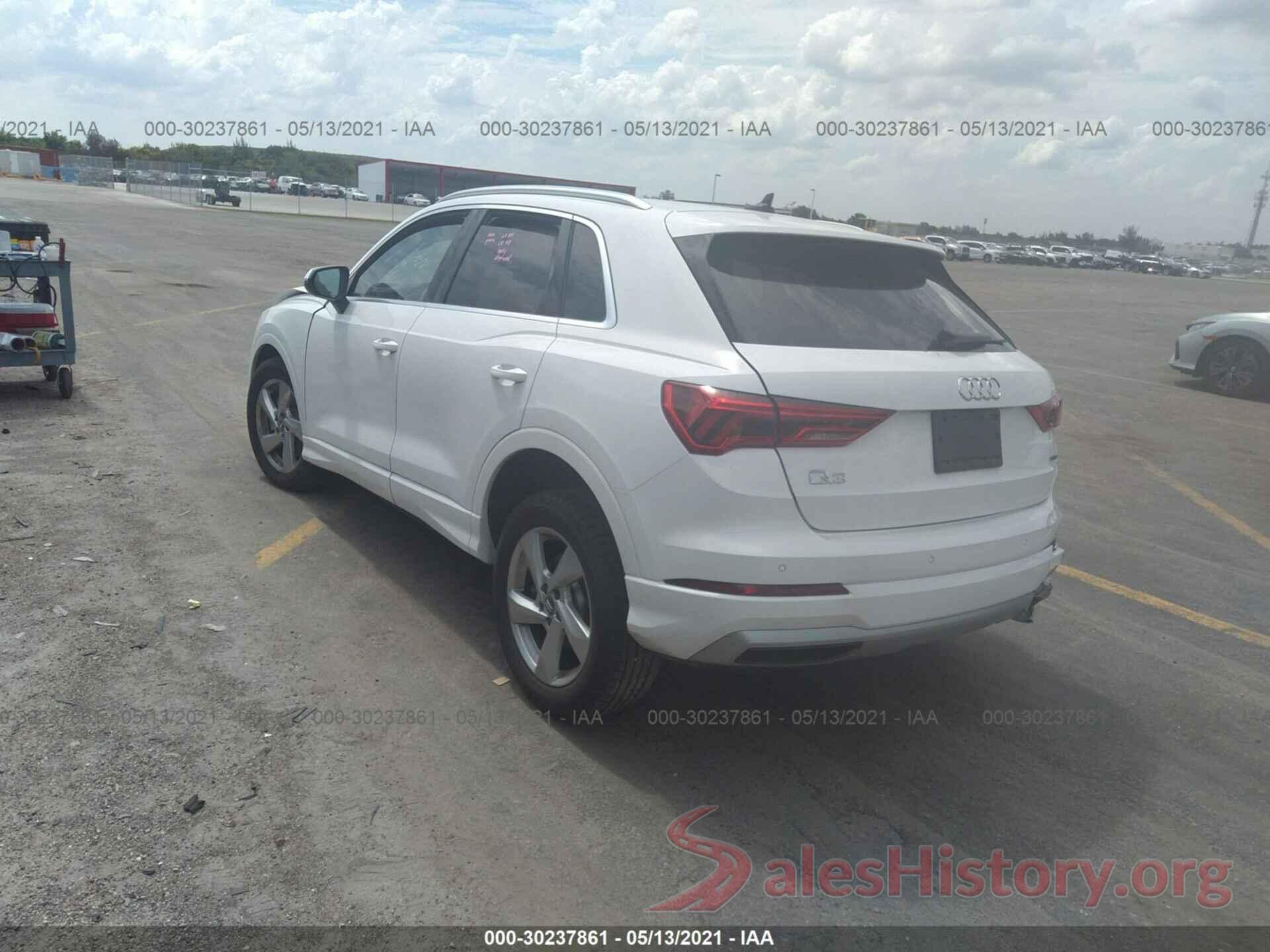 WA1AECF36L1066683 2020 AUDI Q3