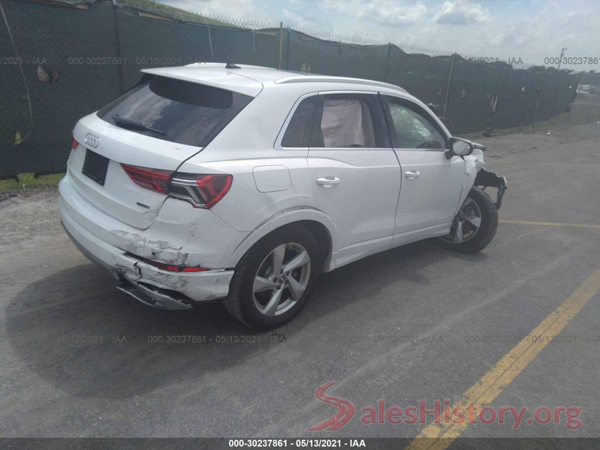 WA1AECF36L1066683 2020 AUDI Q3