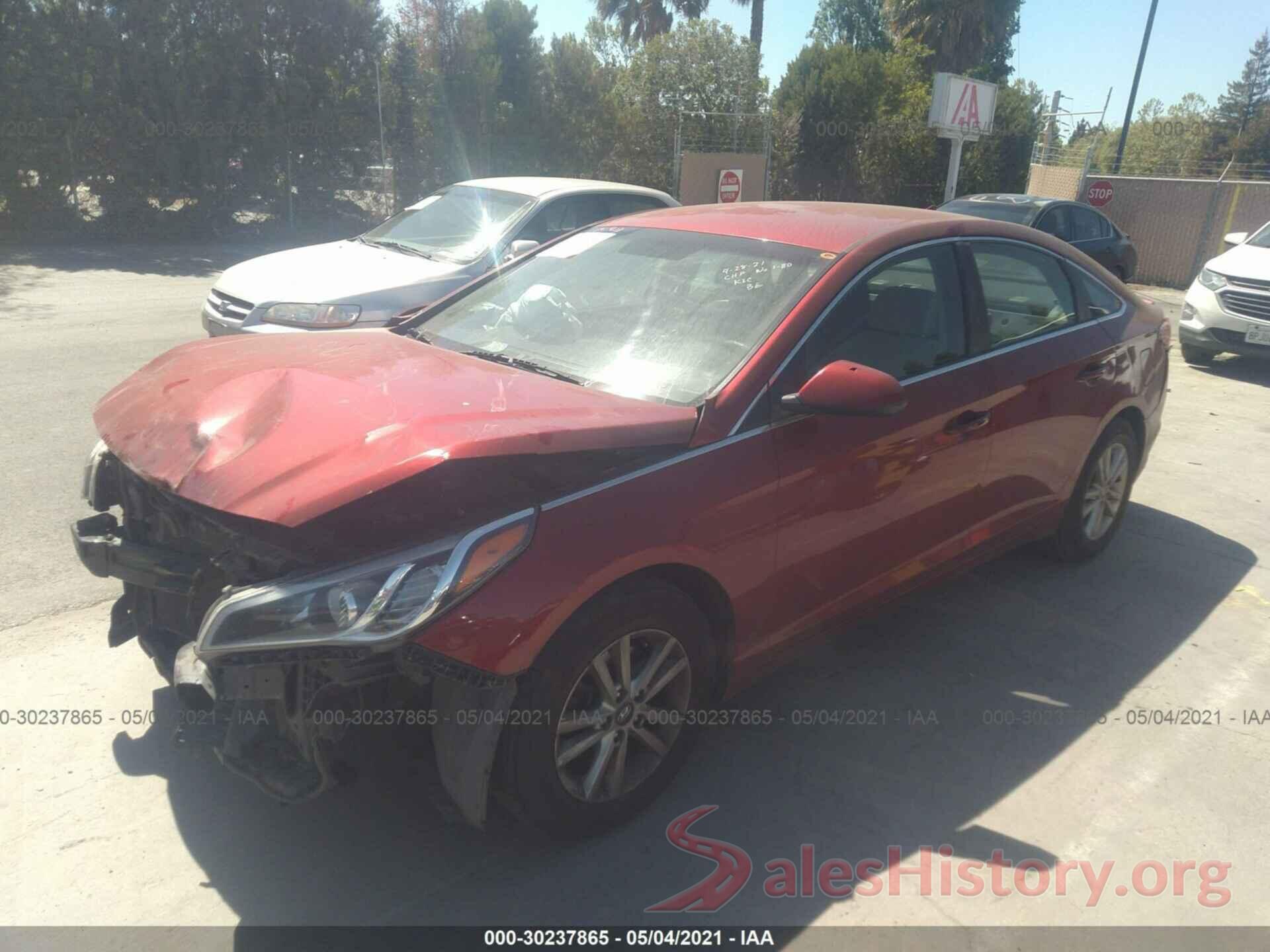 5NPE24AF9GH387963 2016 HYUNDAI SONATA