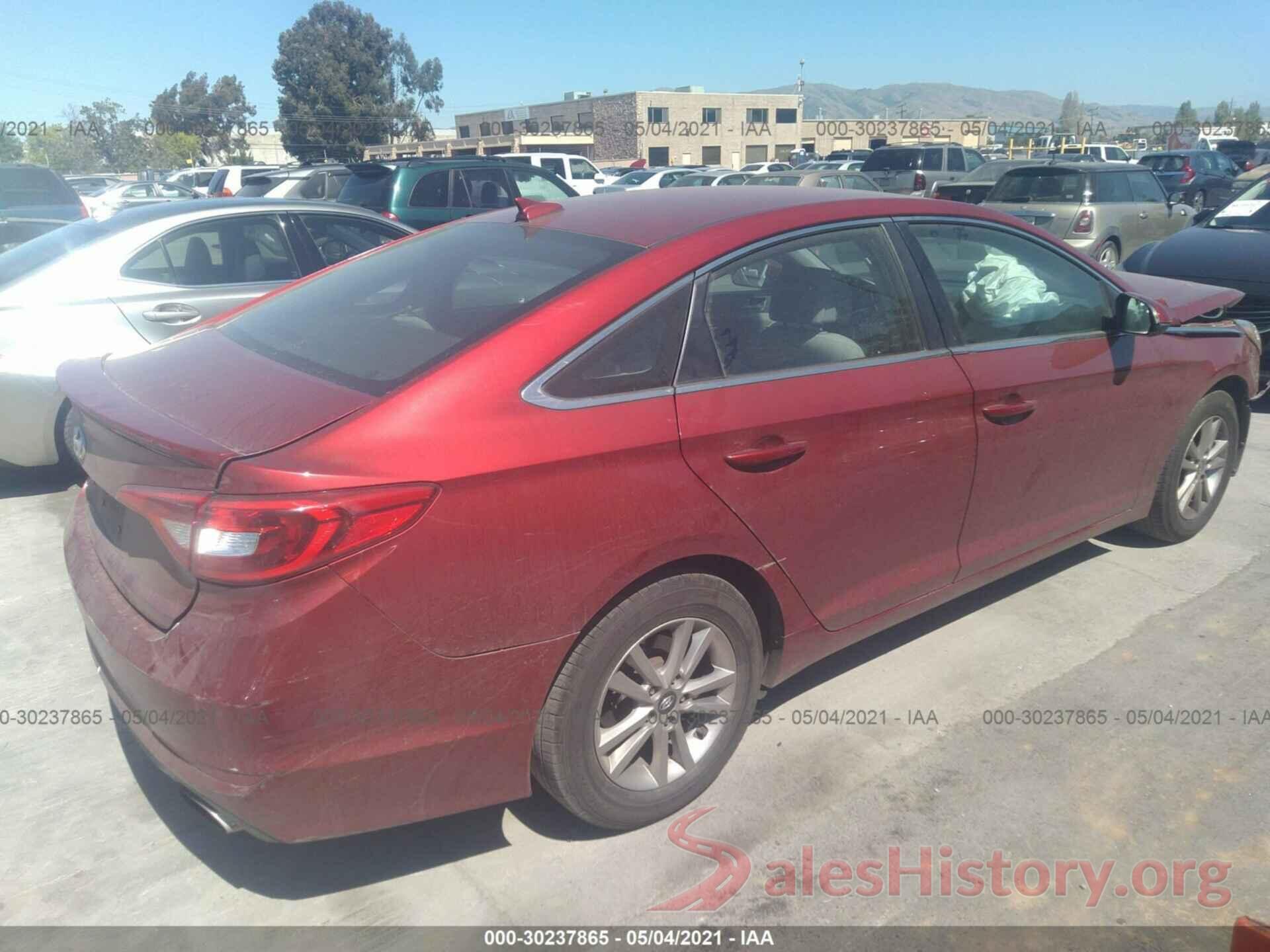 5NPE24AF9GH387963 2016 HYUNDAI SONATA