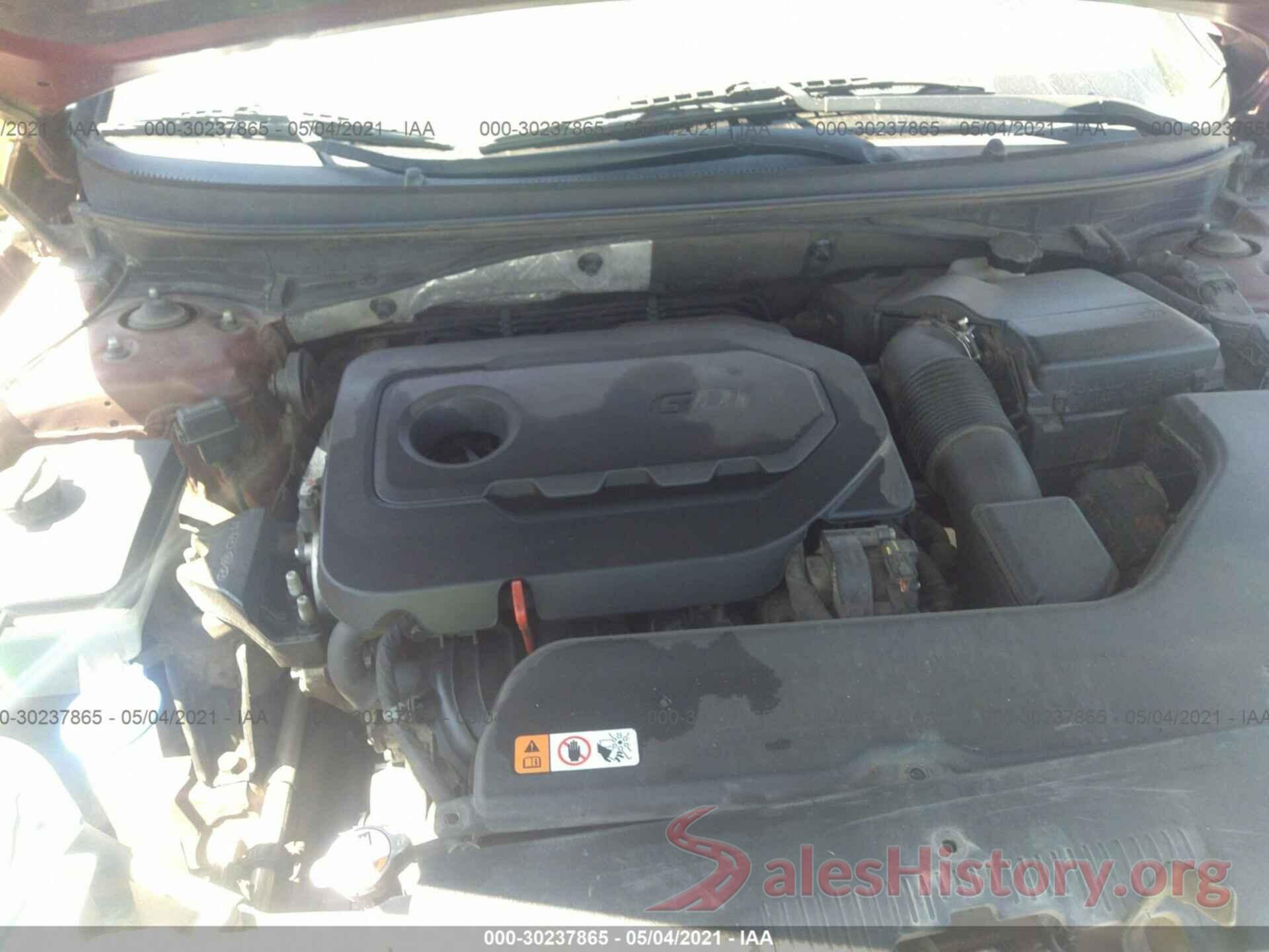 5NPE24AF9GH387963 2016 HYUNDAI SONATA