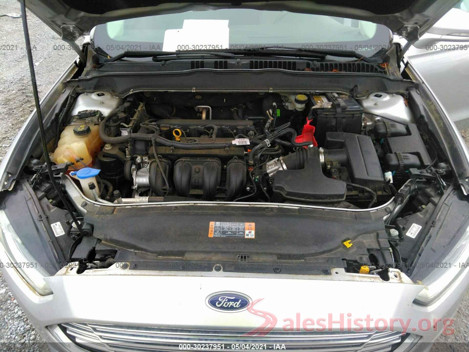 3FA6P0G7XGR261998 2016 FORD FUSION