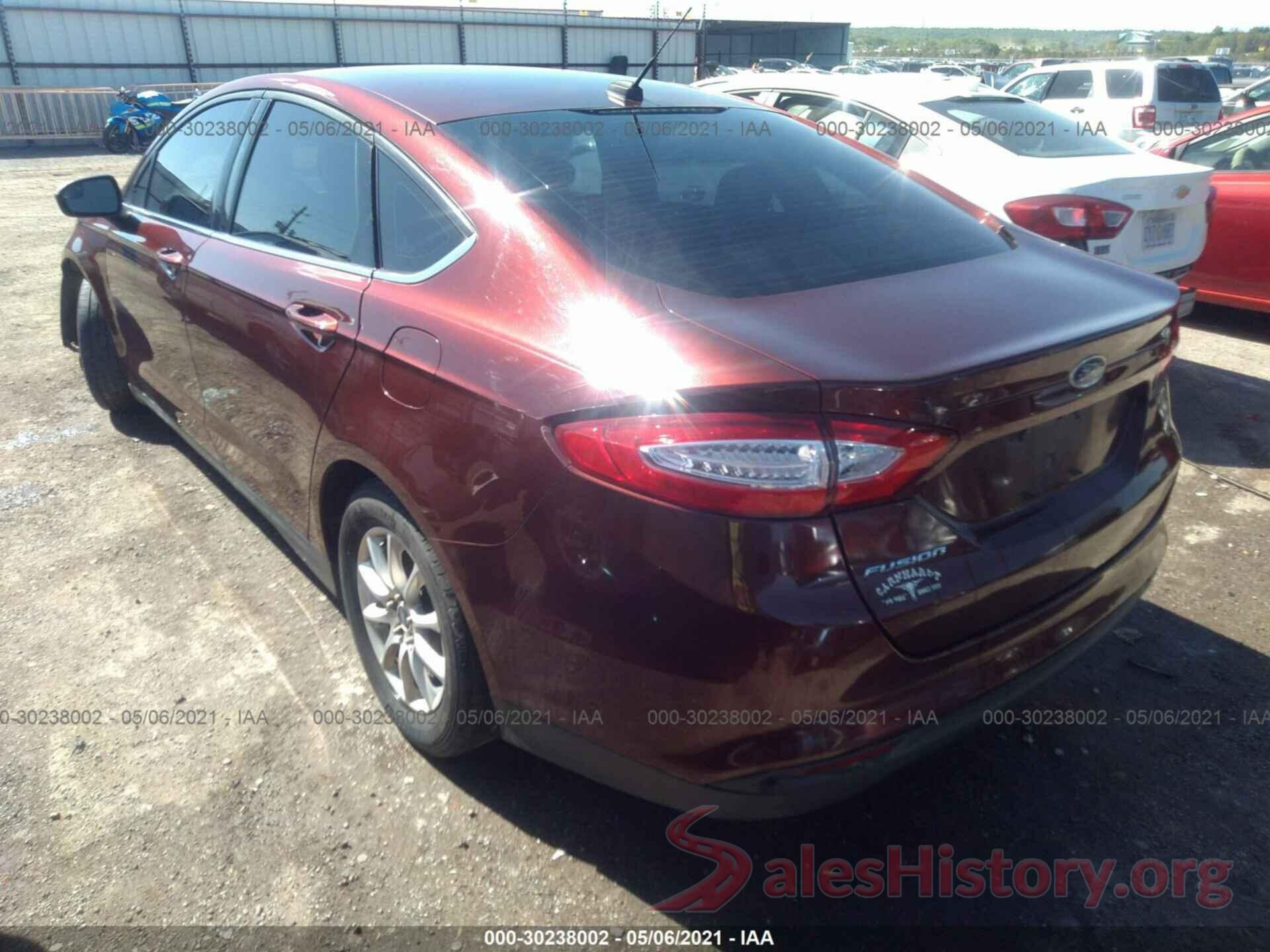 3FA6P0G71GR195342 2016 FORD FUSION