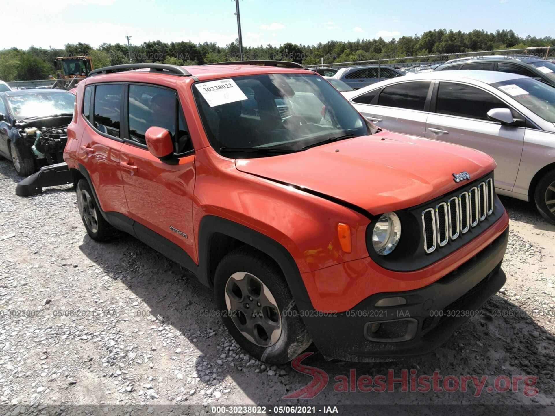 ZACCJABW5GPC41378 2016 JEEP RENEGADE