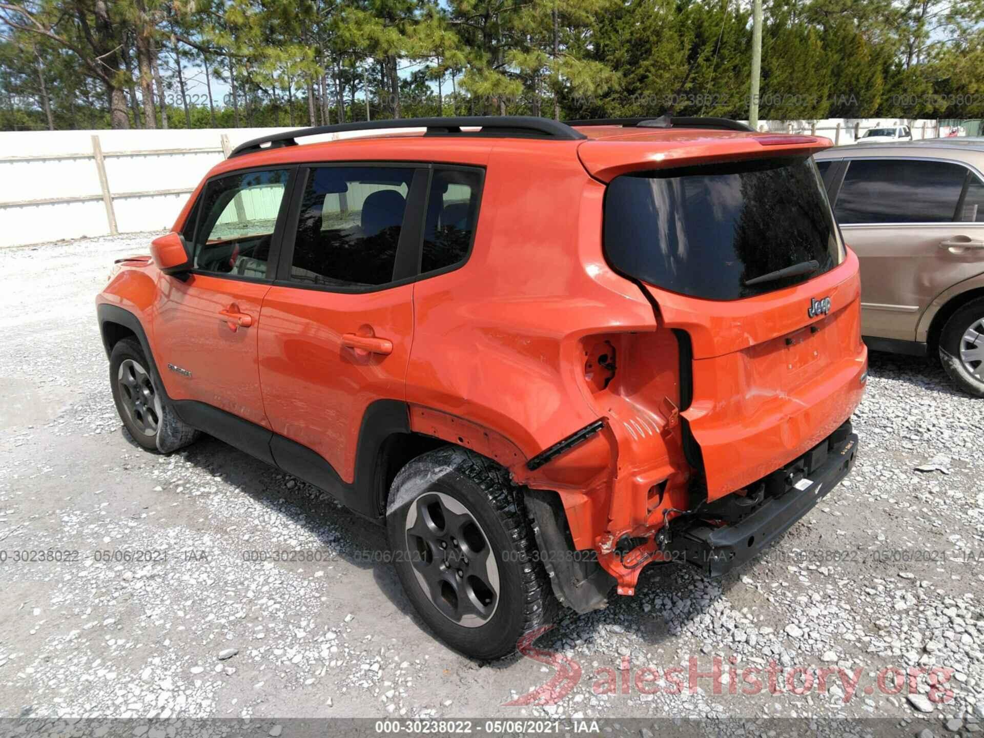 ZACCJABW5GPC41378 2016 JEEP RENEGADE