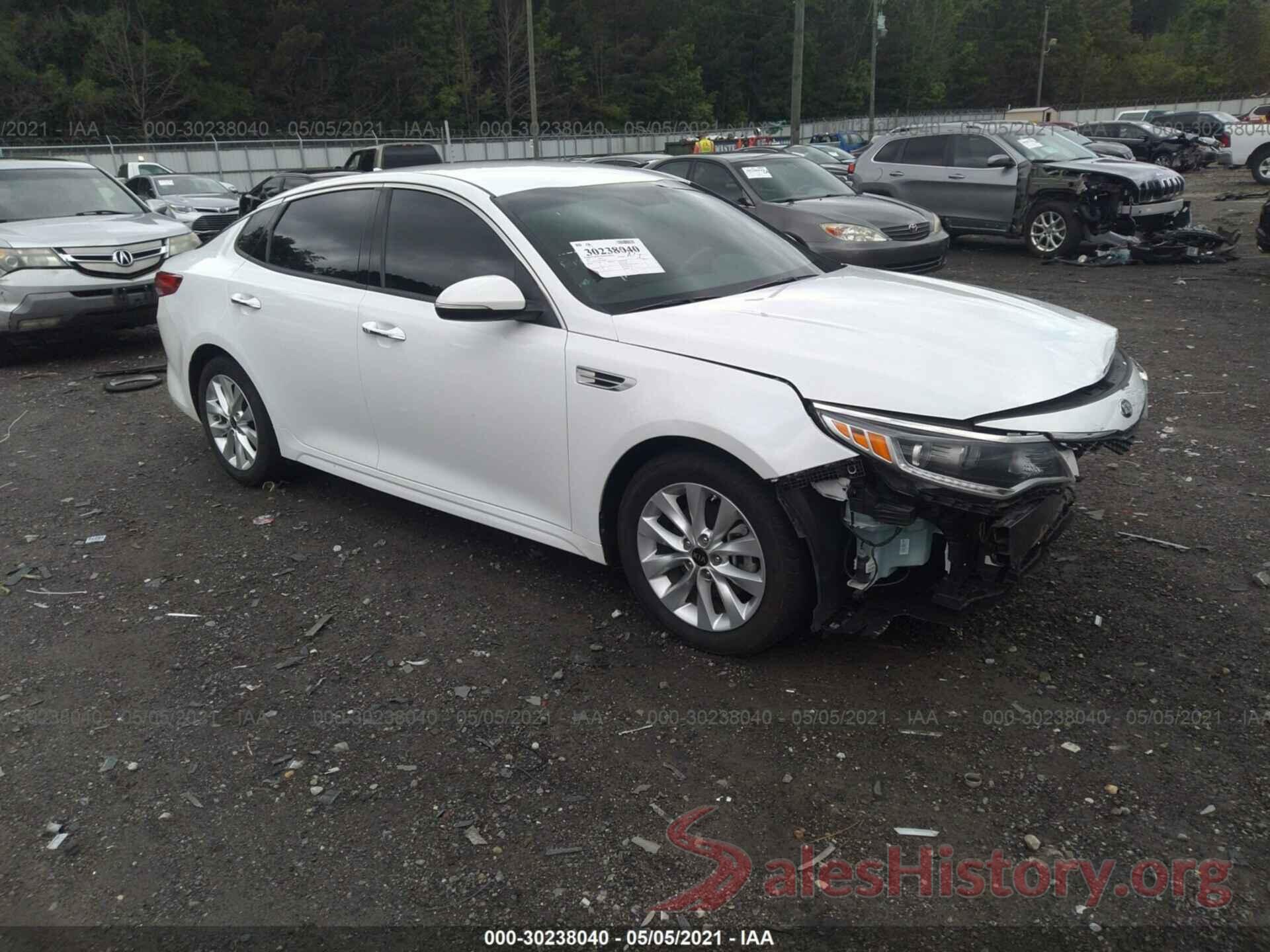 5XXGU4L30JG196893 2018 KIA OPTIMA