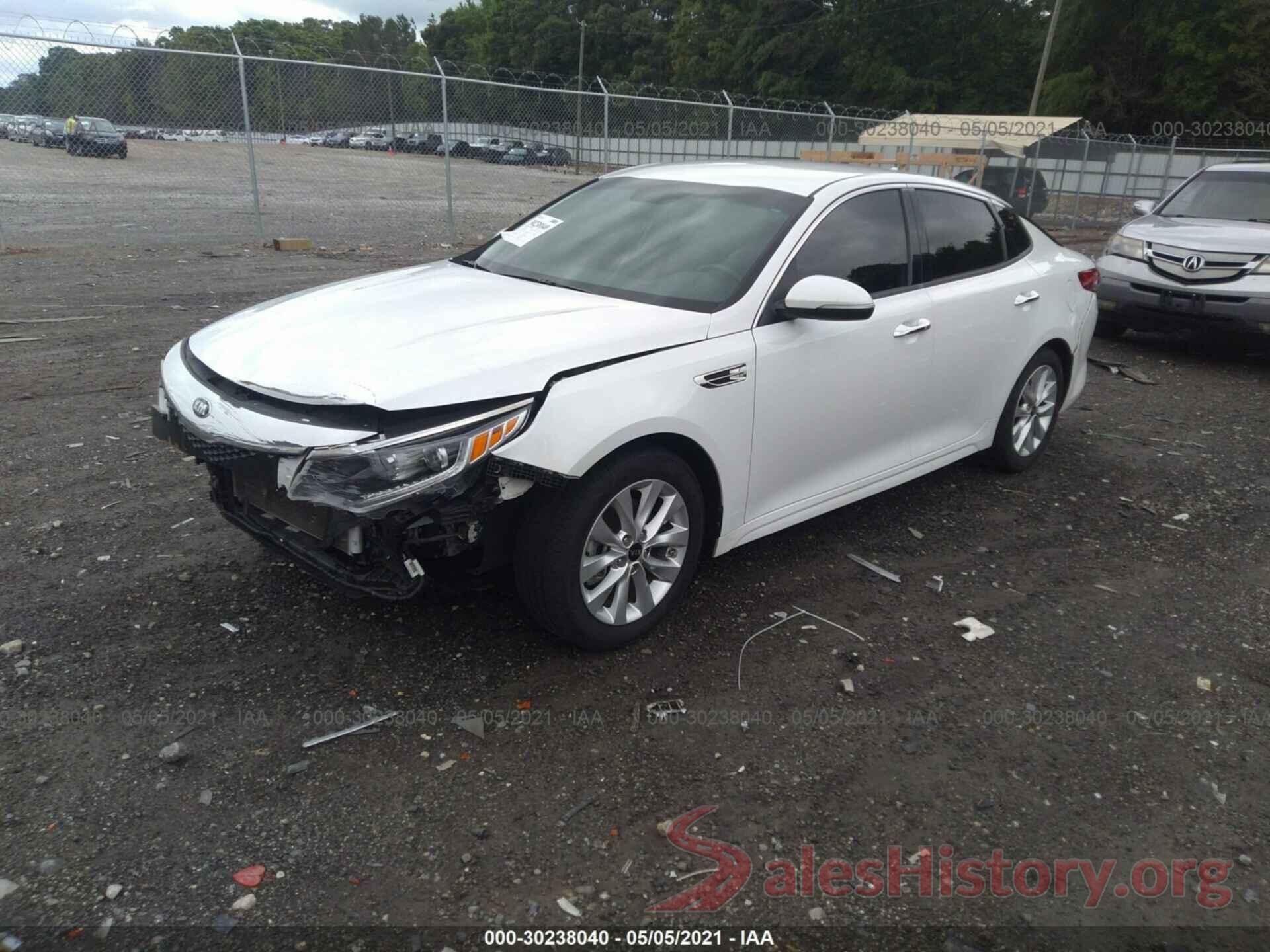 5XXGU4L30JG196893 2018 KIA OPTIMA