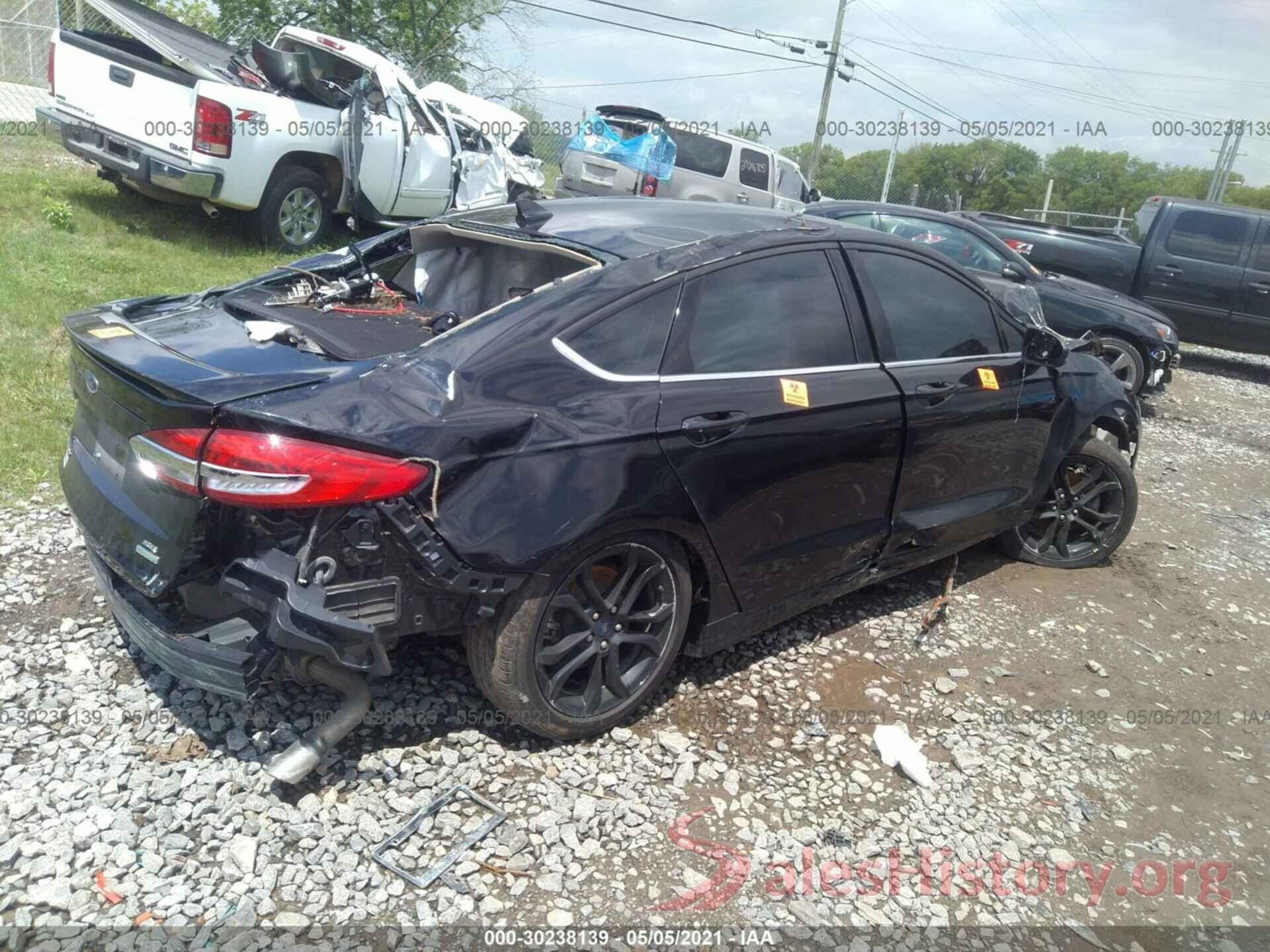 3FA6P0HD8KR160892 2019 FORD FUSION