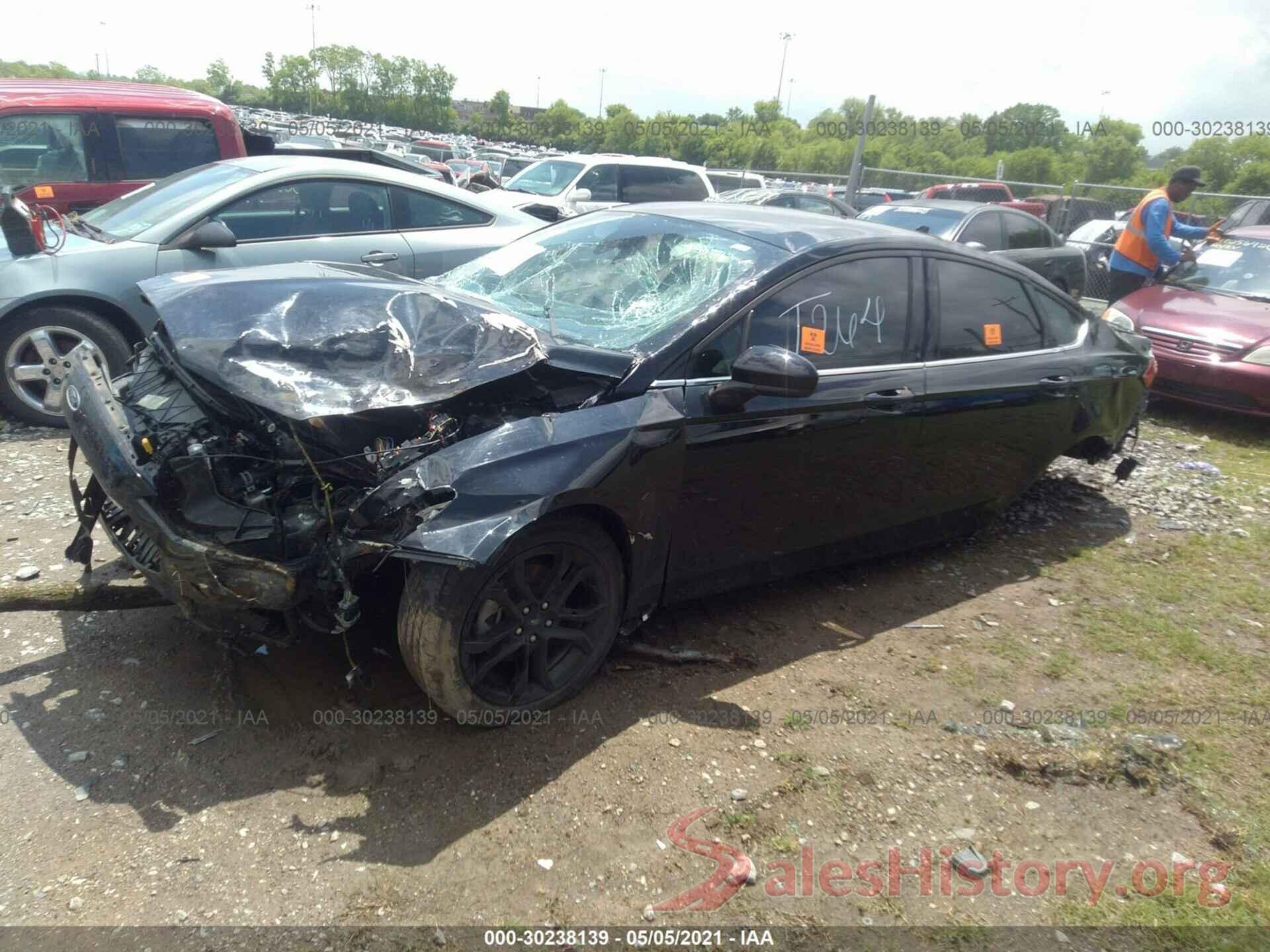 3FA6P0HD8KR160892 2019 FORD FUSION