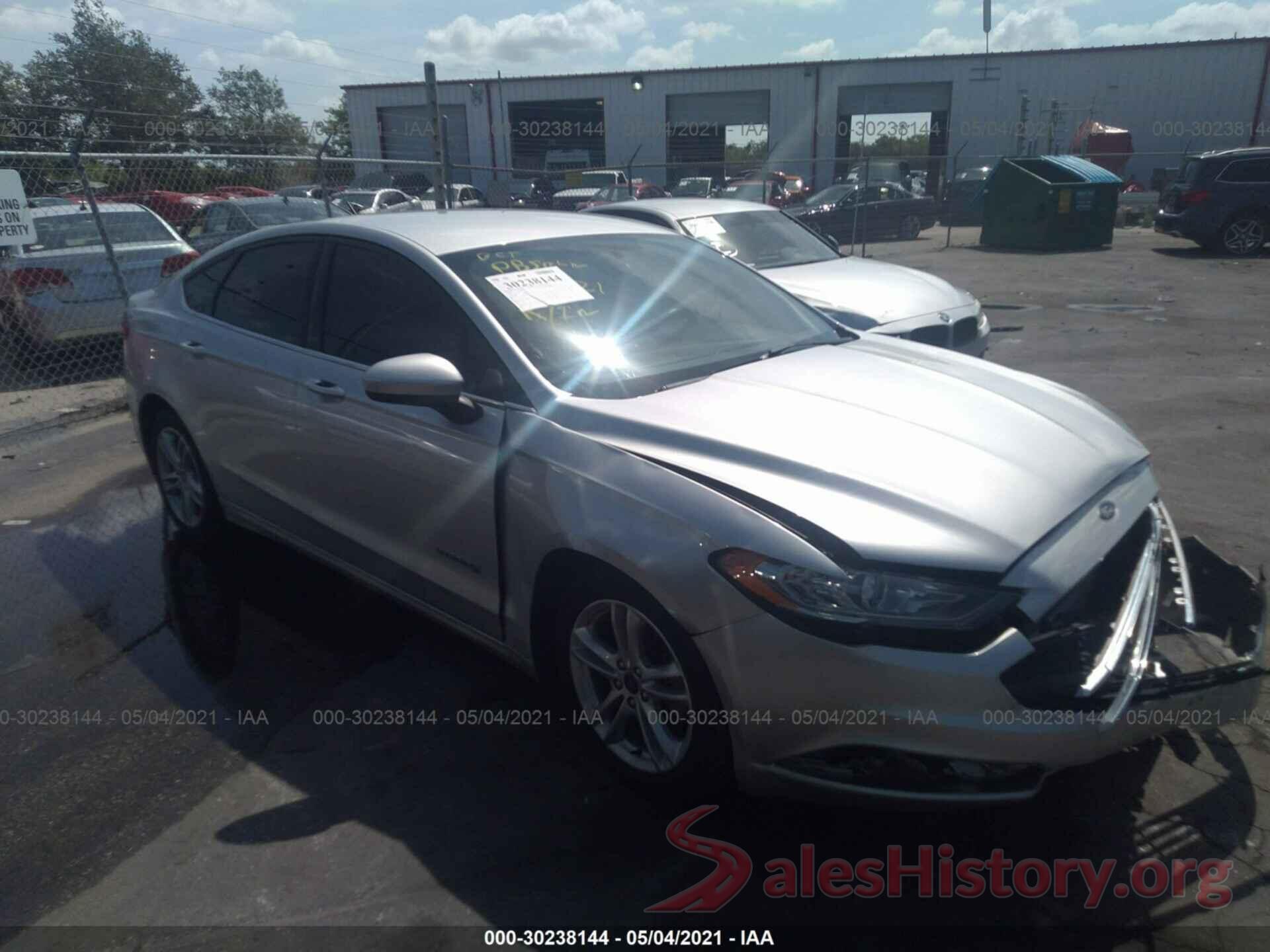 3FA6P0LU9JR137479 2018 FORD FUSION HYBRID