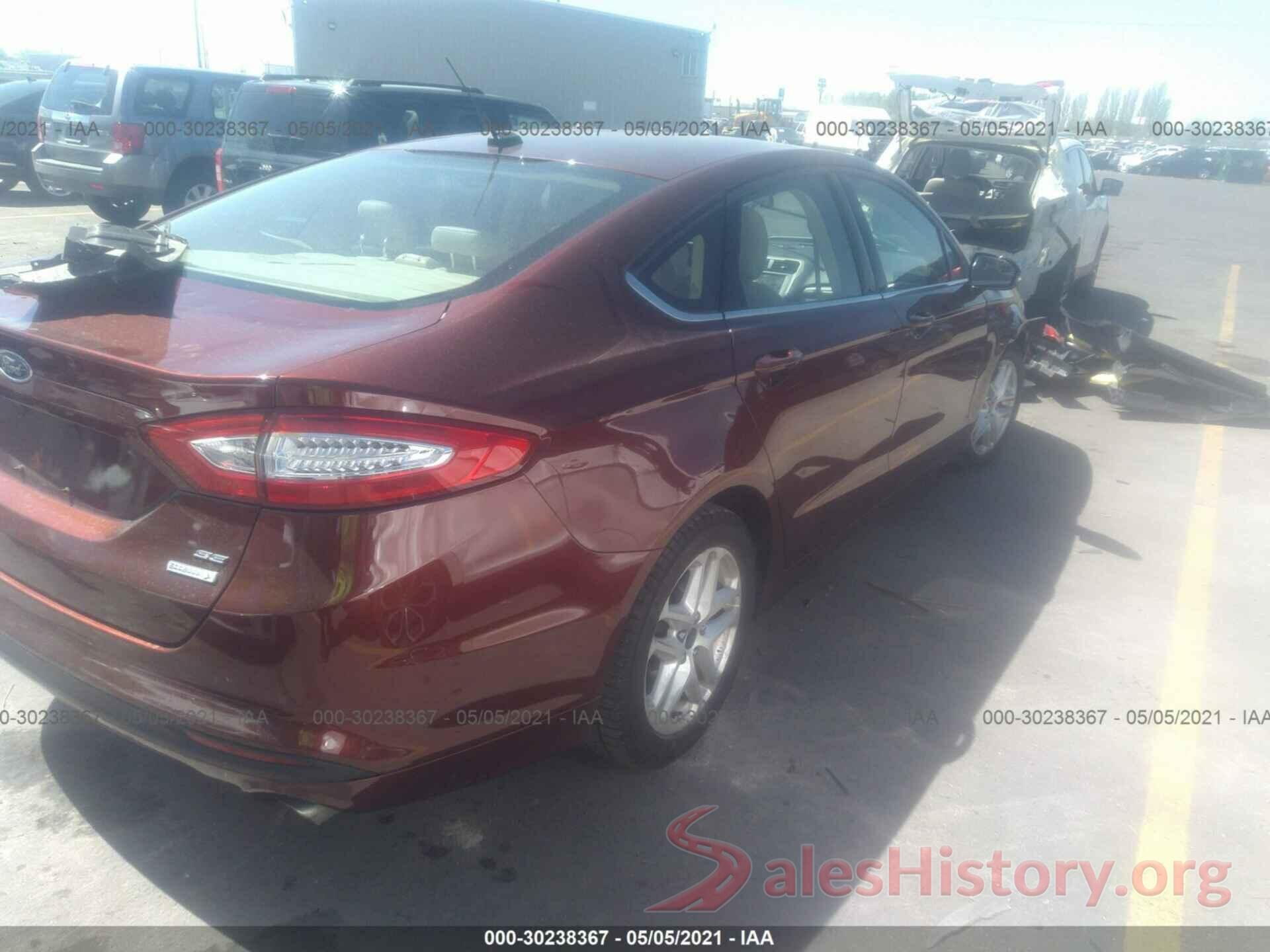 3FA6P0HD8GR214750 2016 FORD FUSION