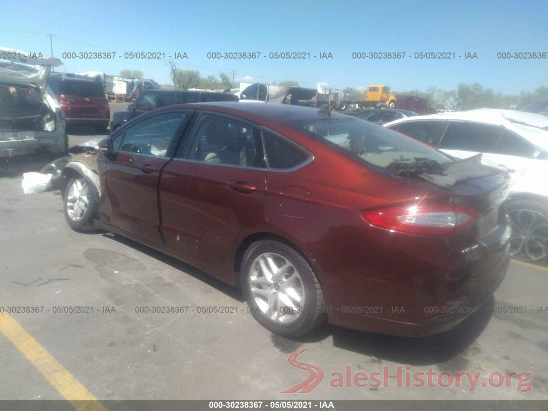 3FA6P0HD8GR214750 2016 FORD FUSION