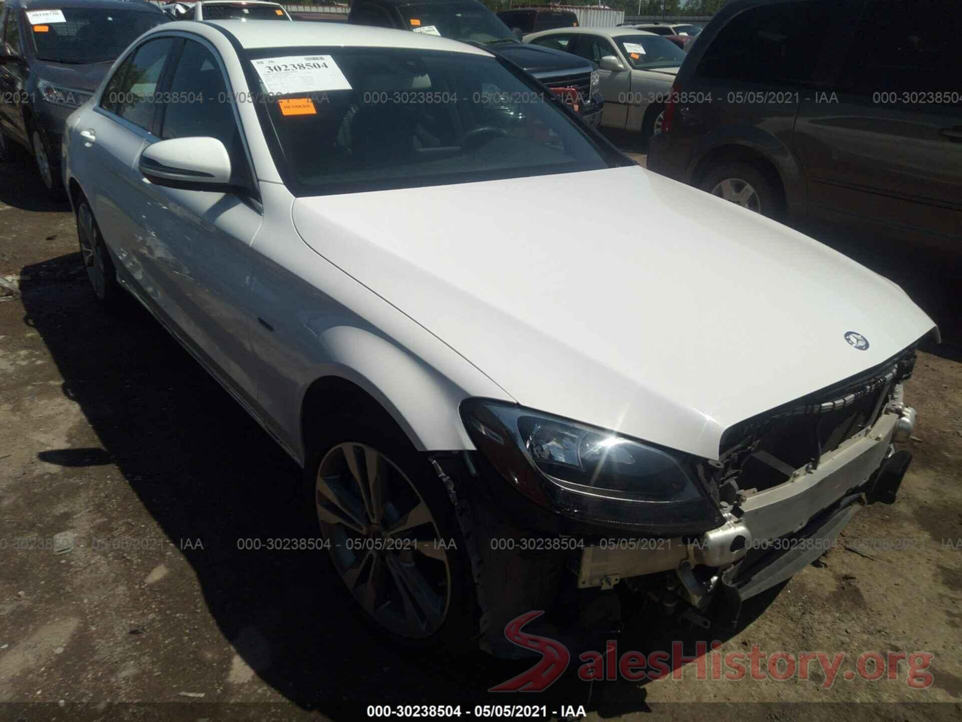 55SWF4HB6HU228487 2017 MERCEDES-BENZ C-CLASS