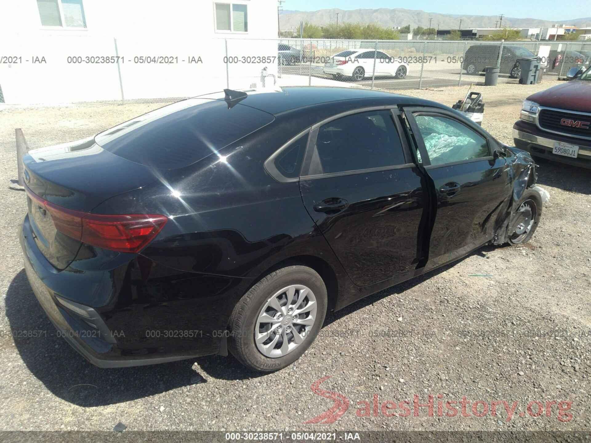 3KPF24AD1ME291084 2021 KIA FORTE