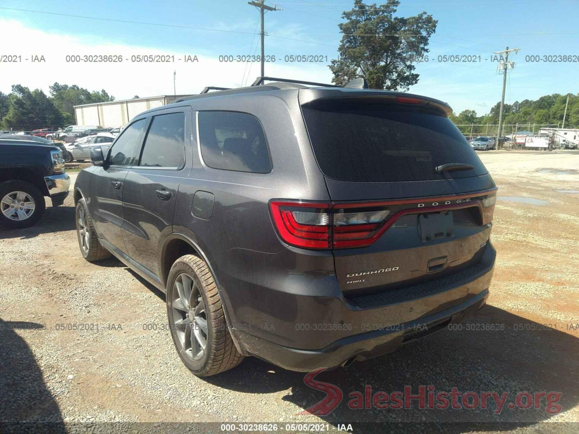 1C4RDJDG4HC652896 2017 DODGE DURANGO