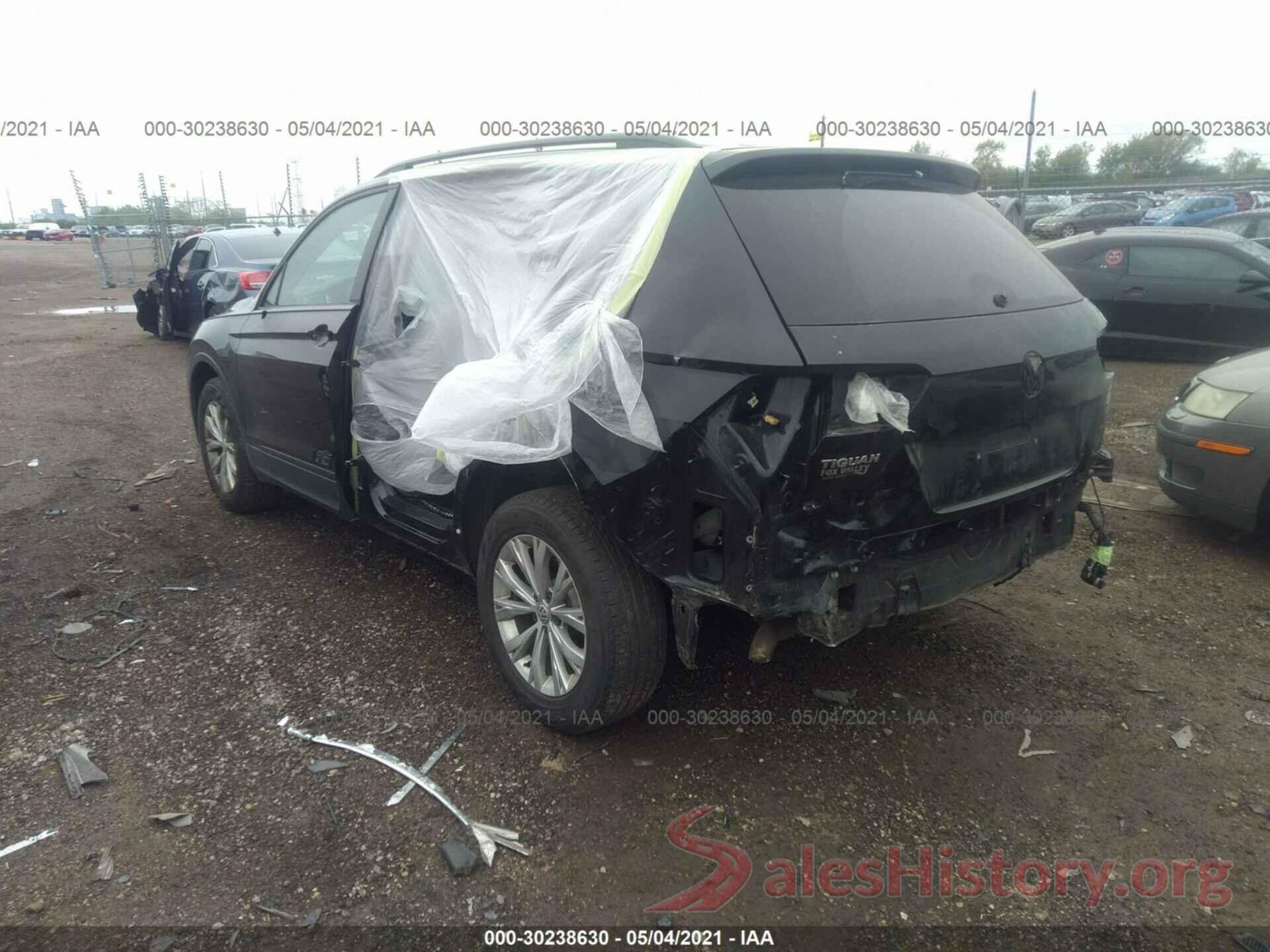 3VV0B7AX2KM006334 2019 VOLKSWAGEN TIGUAN