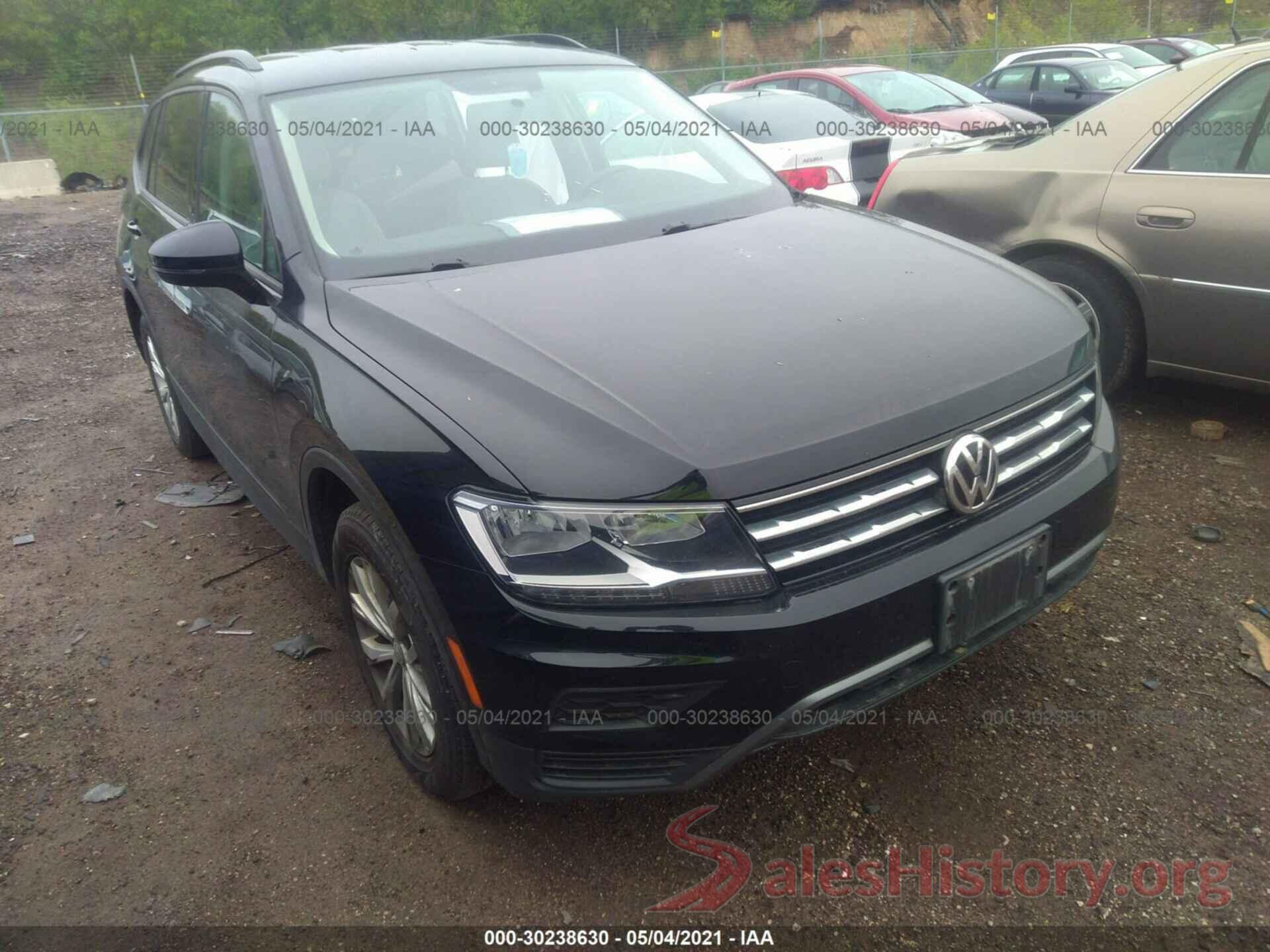 3VV0B7AX2KM006334 2019 VOLKSWAGEN TIGUAN