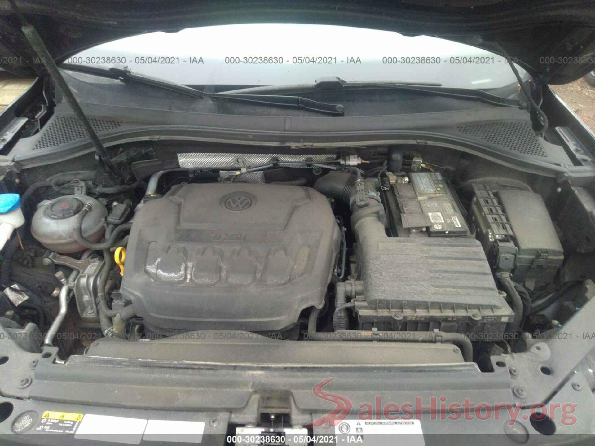 3VV0B7AX2KM006334 2019 VOLKSWAGEN TIGUAN