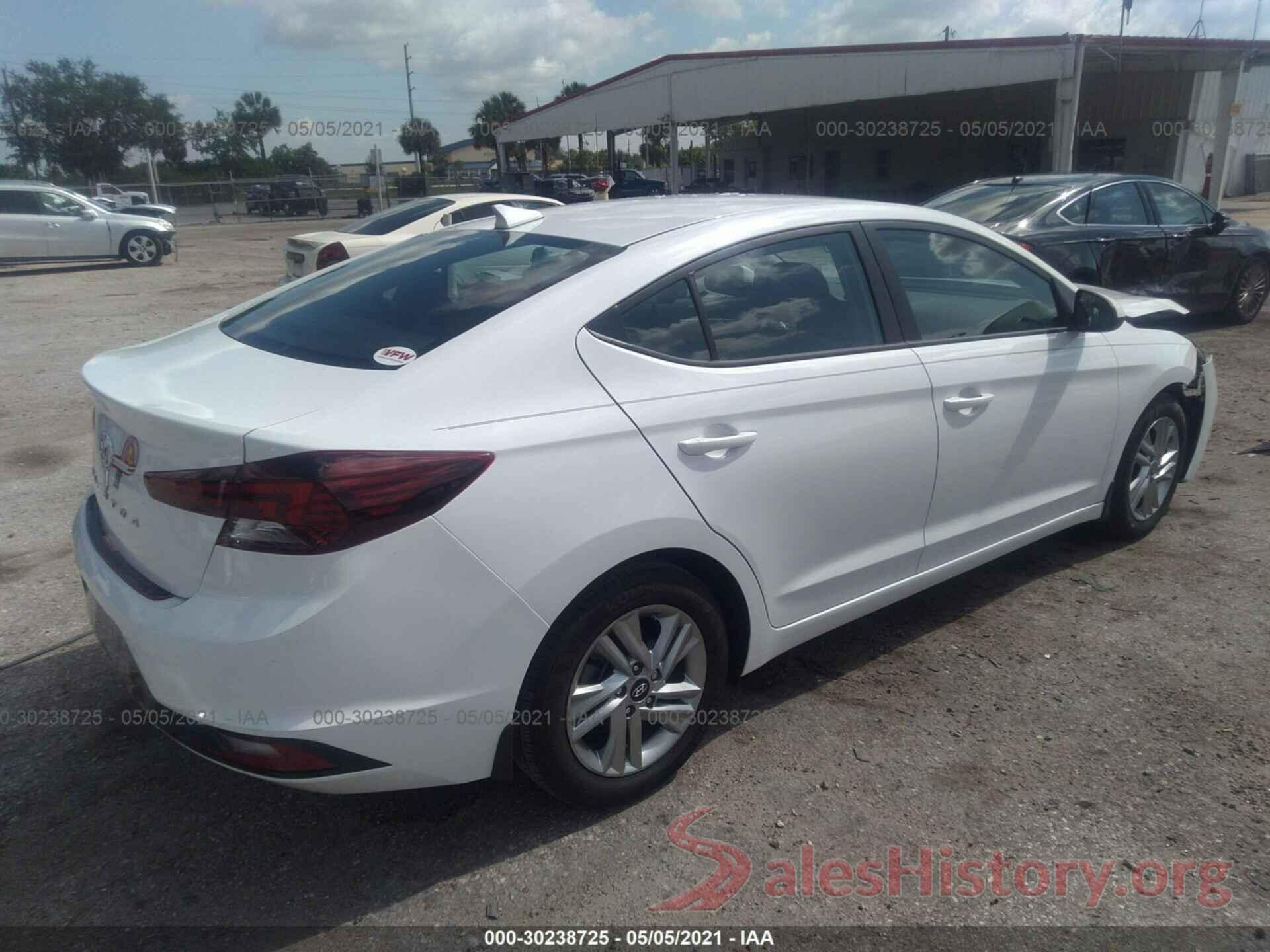 5NPD84LF0LH588345 2020 HYUNDAI ELANTRA