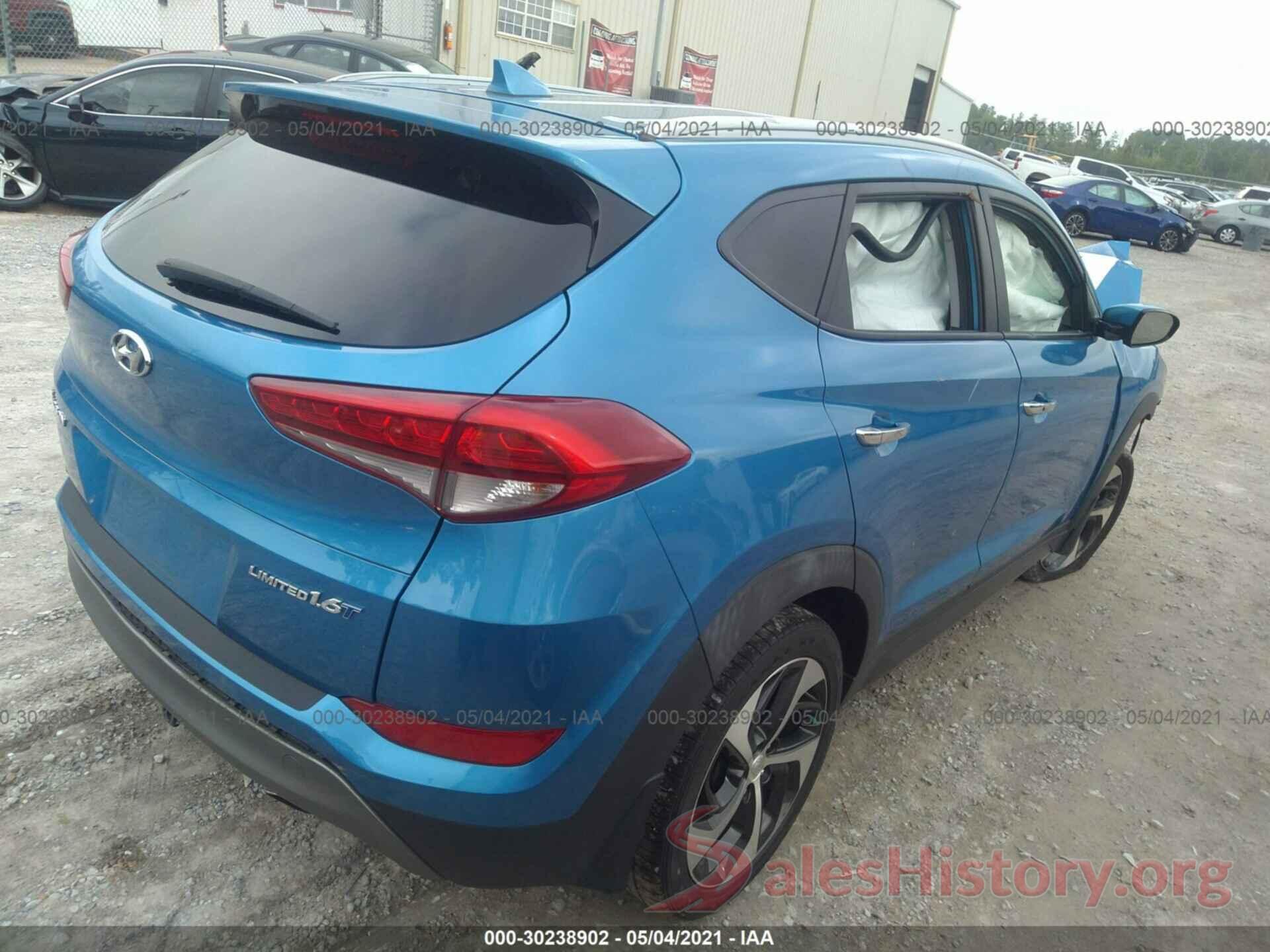 KM8J33A23GU178402 2016 HYUNDAI TUCSON