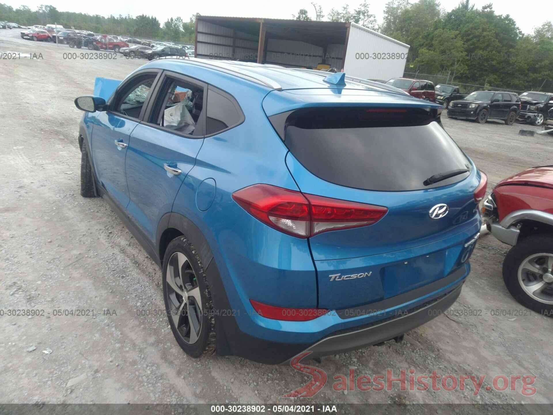 KM8J33A23GU178402 2016 HYUNDAI TUCSON