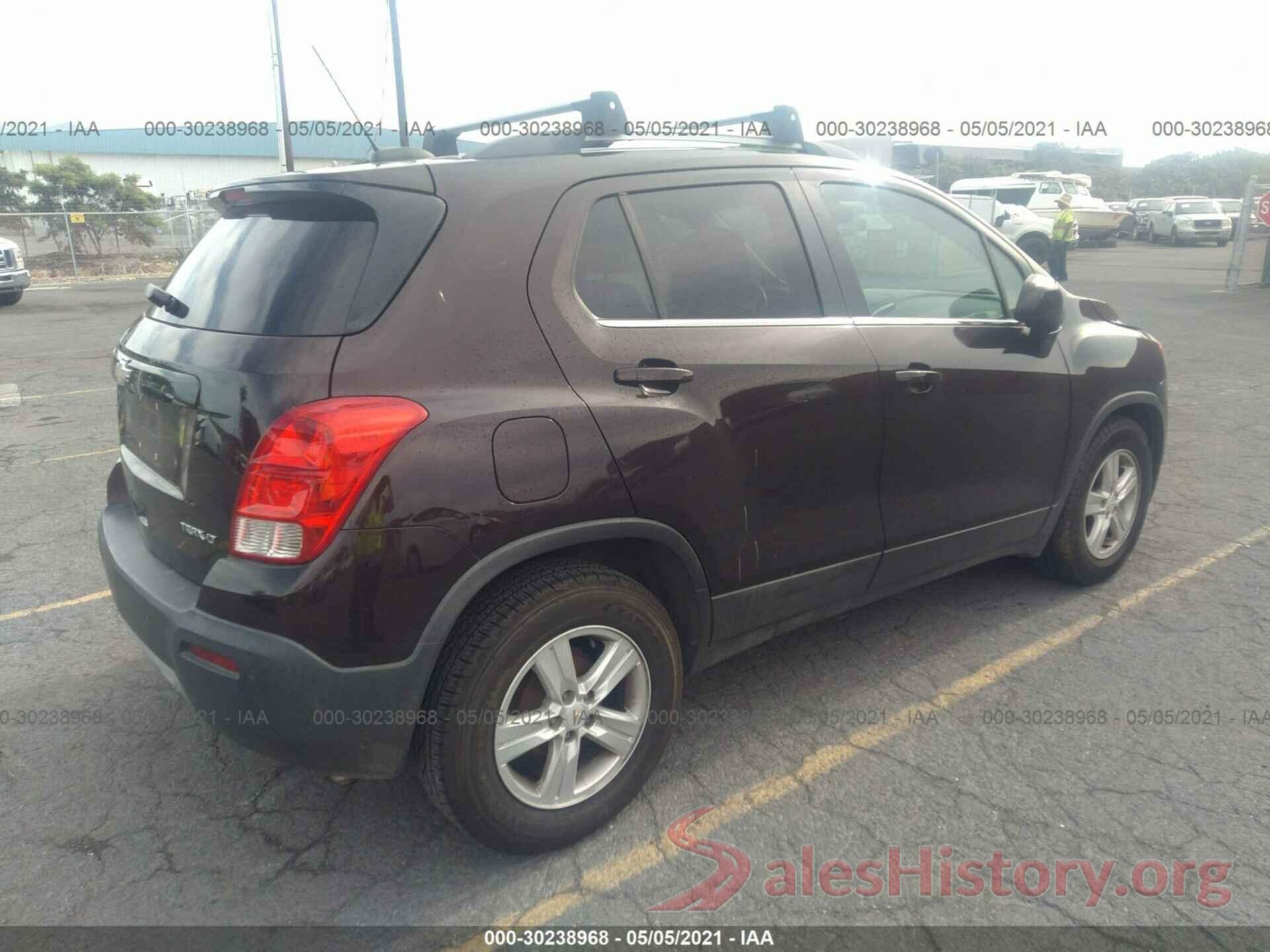 KL7CJLSB7GB558224 2016 CHEVROLET TRAX