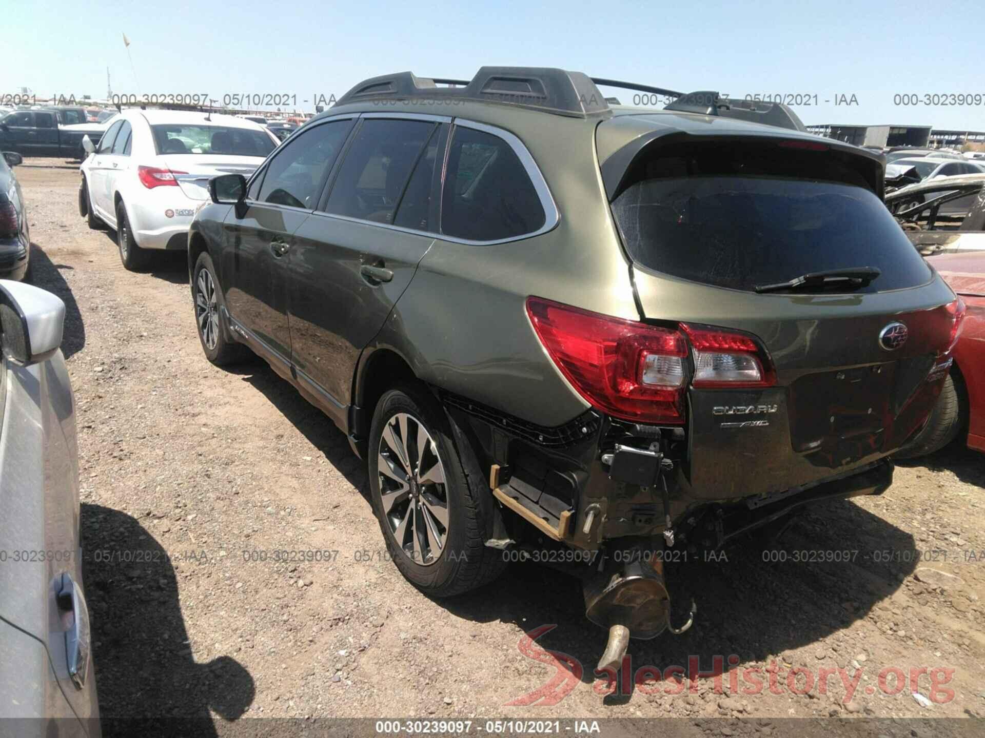 4S4BSENC2H3321322 2017 SUBARU OUTBACK