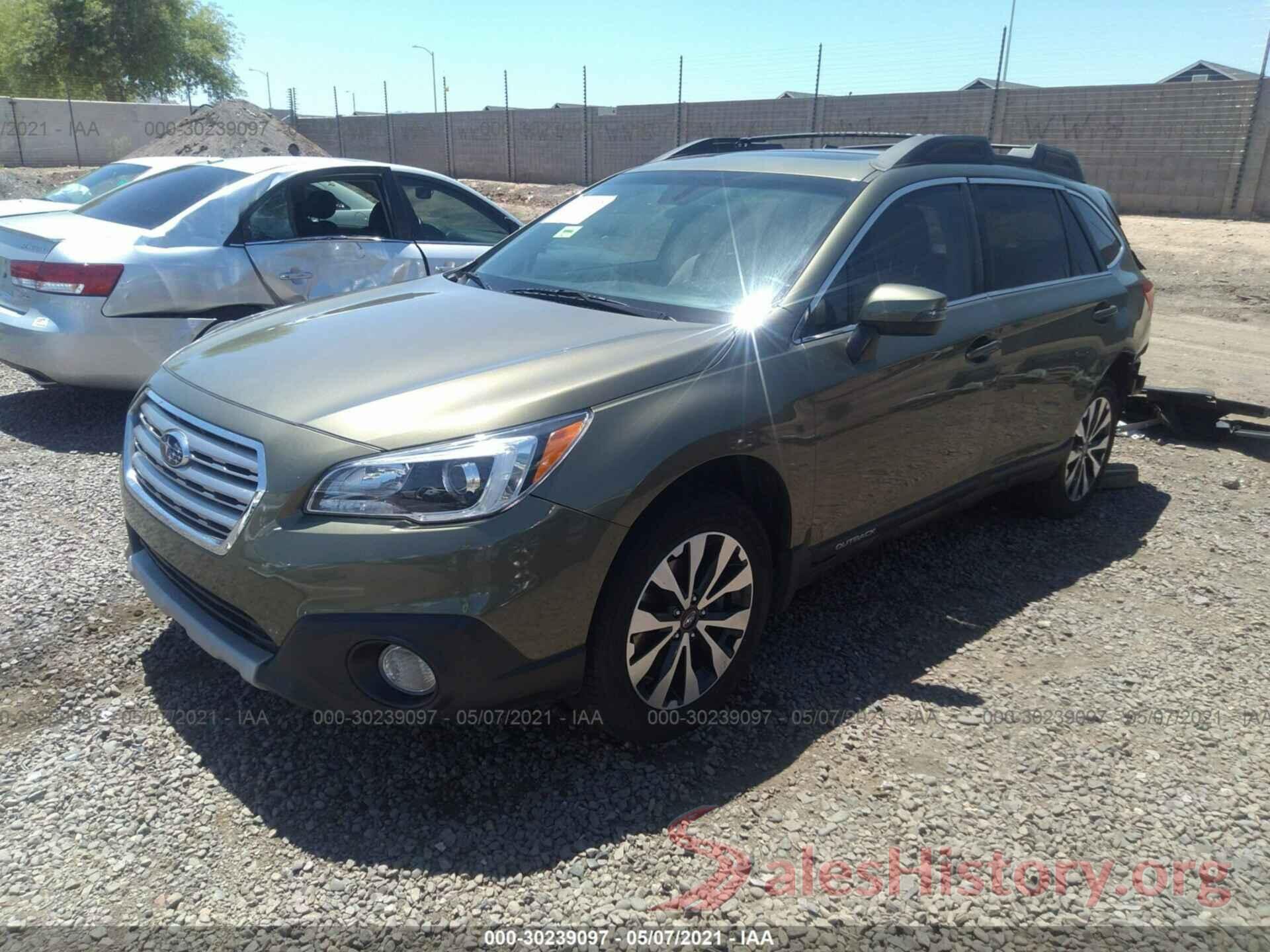 4S4BSENC2H3321322 2017 SUBARU OUTBACK