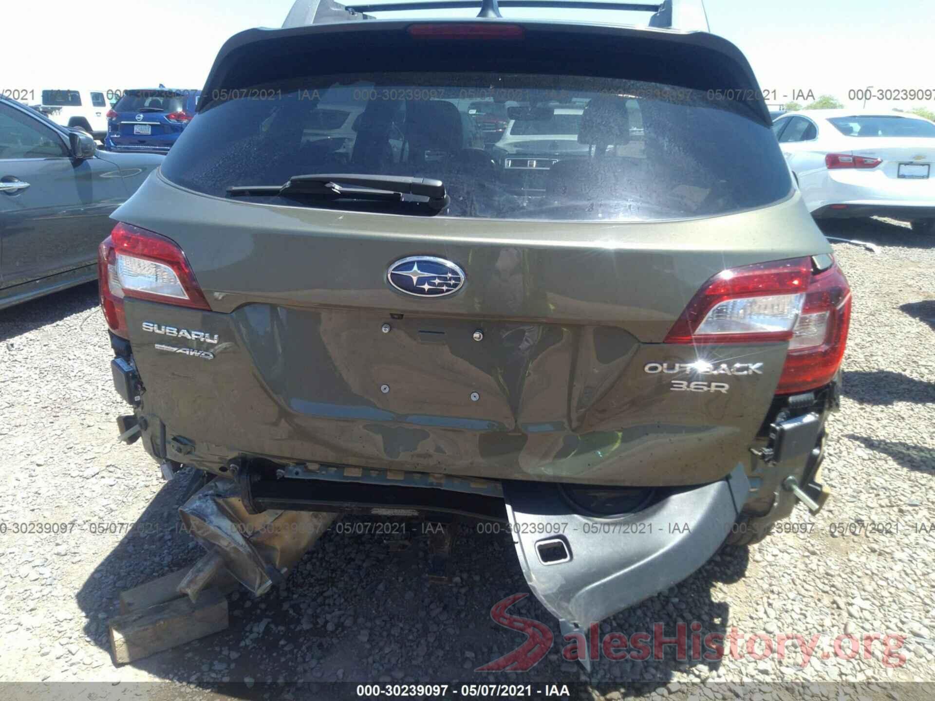 4S4BSENC2H3321322 2017 SUBARU OUTBACK