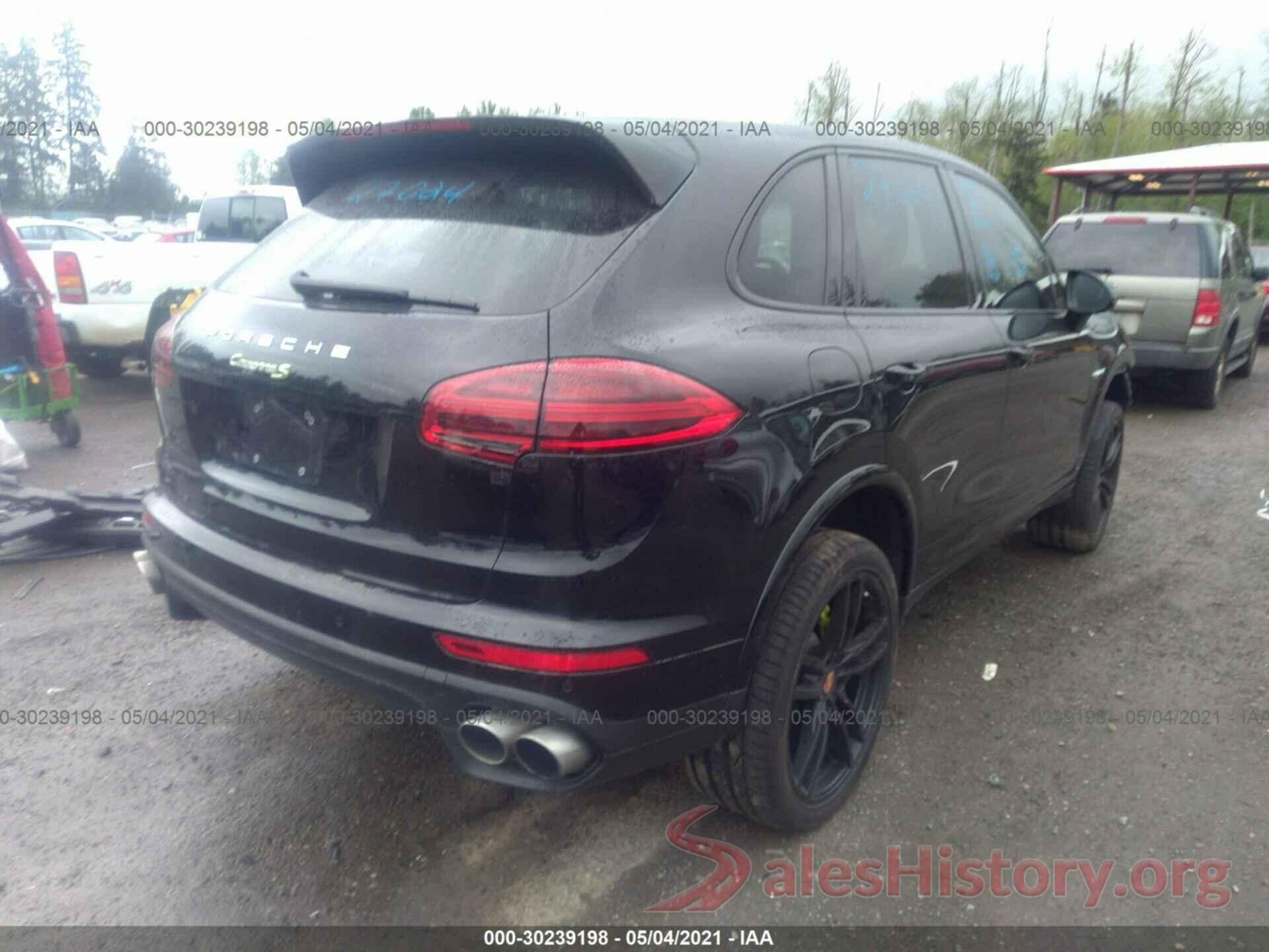 WP1AE2A29JLA72458 2018 PORSCHE CAYENNE