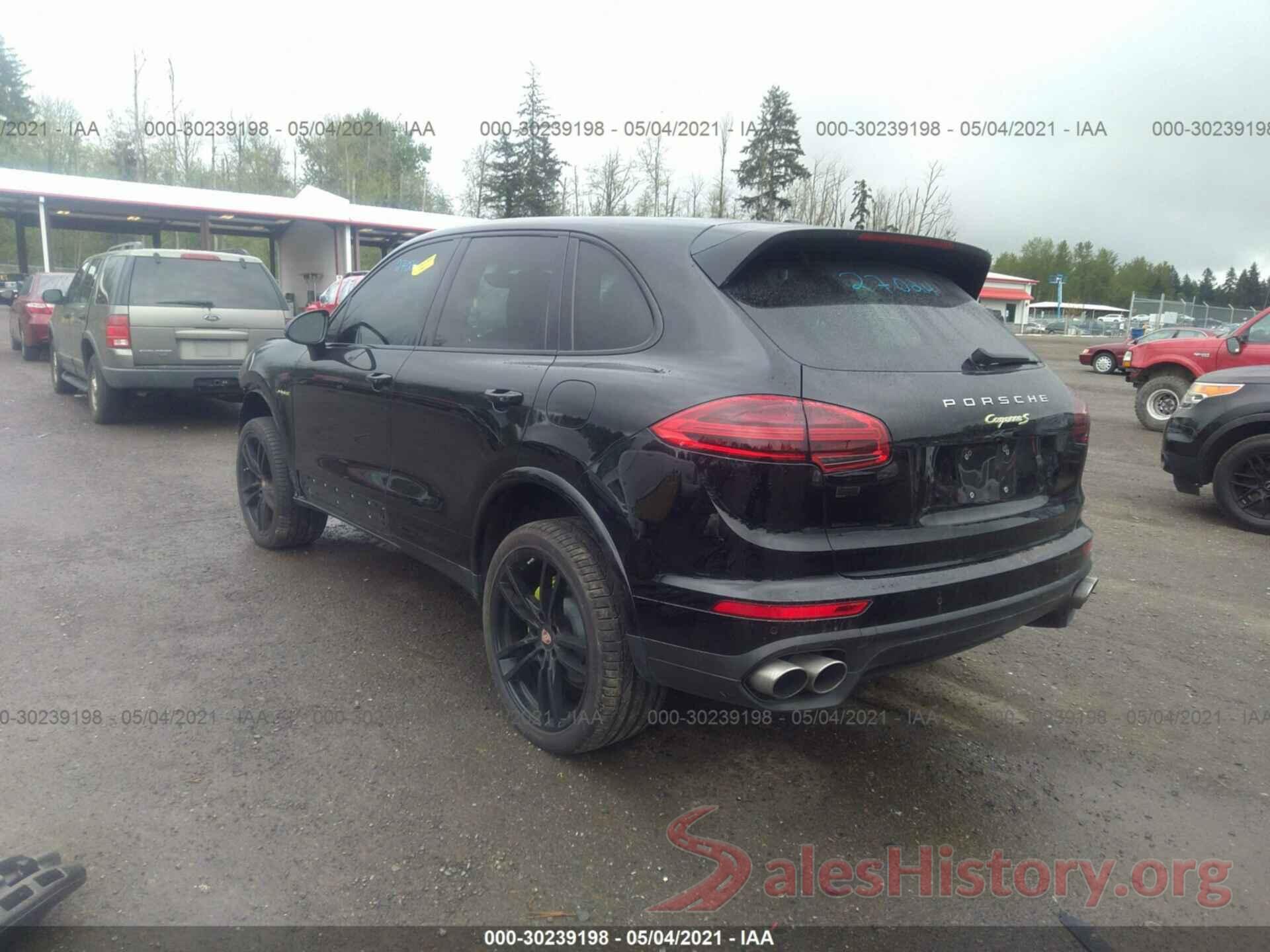 WP1AE2A29JLA72458 2018 PORSCHE CAYENNE